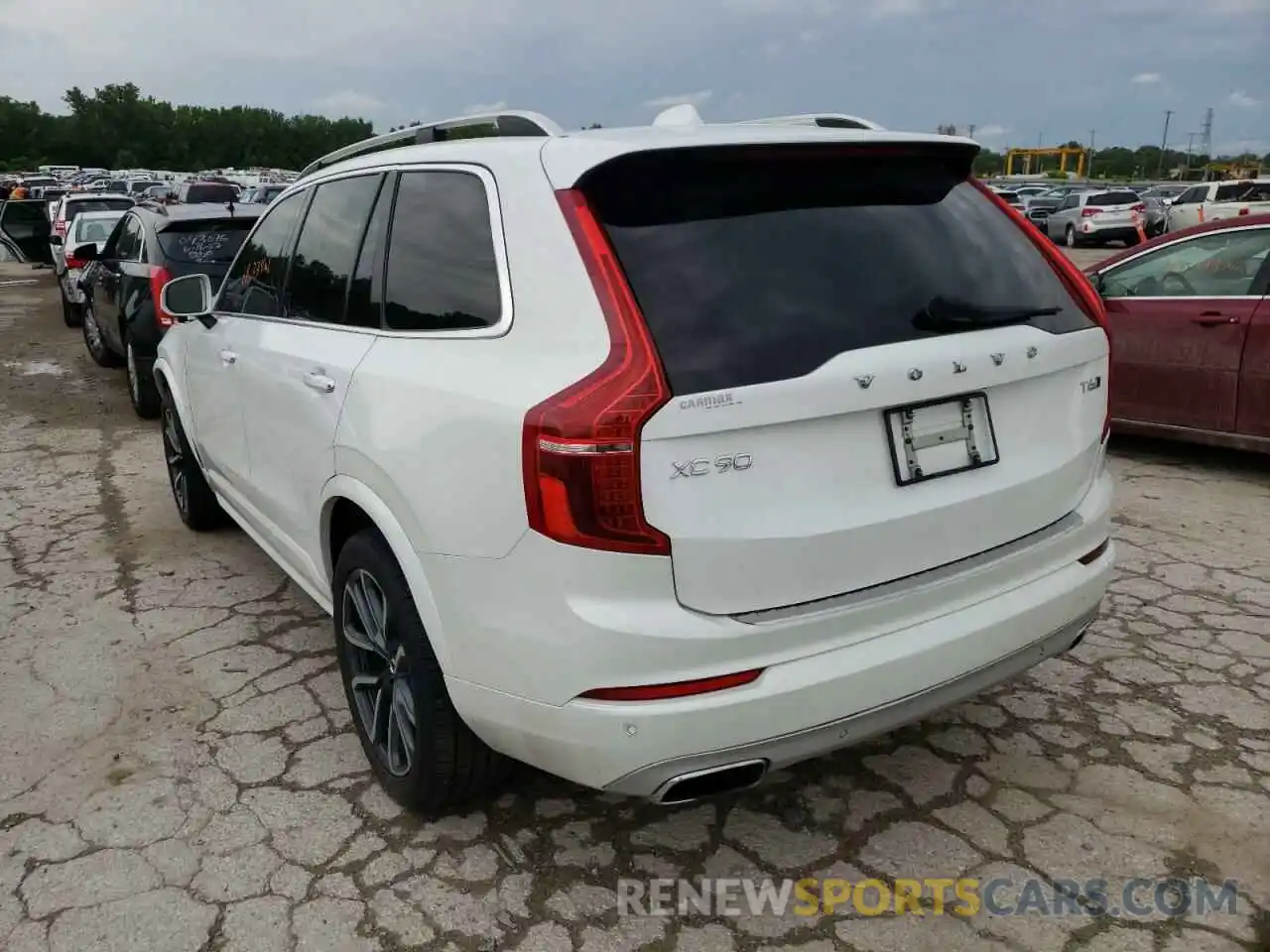 3 Фотография поврежденного автомобиля YV4A22PK2K1417311 VOLVO XC90 2019