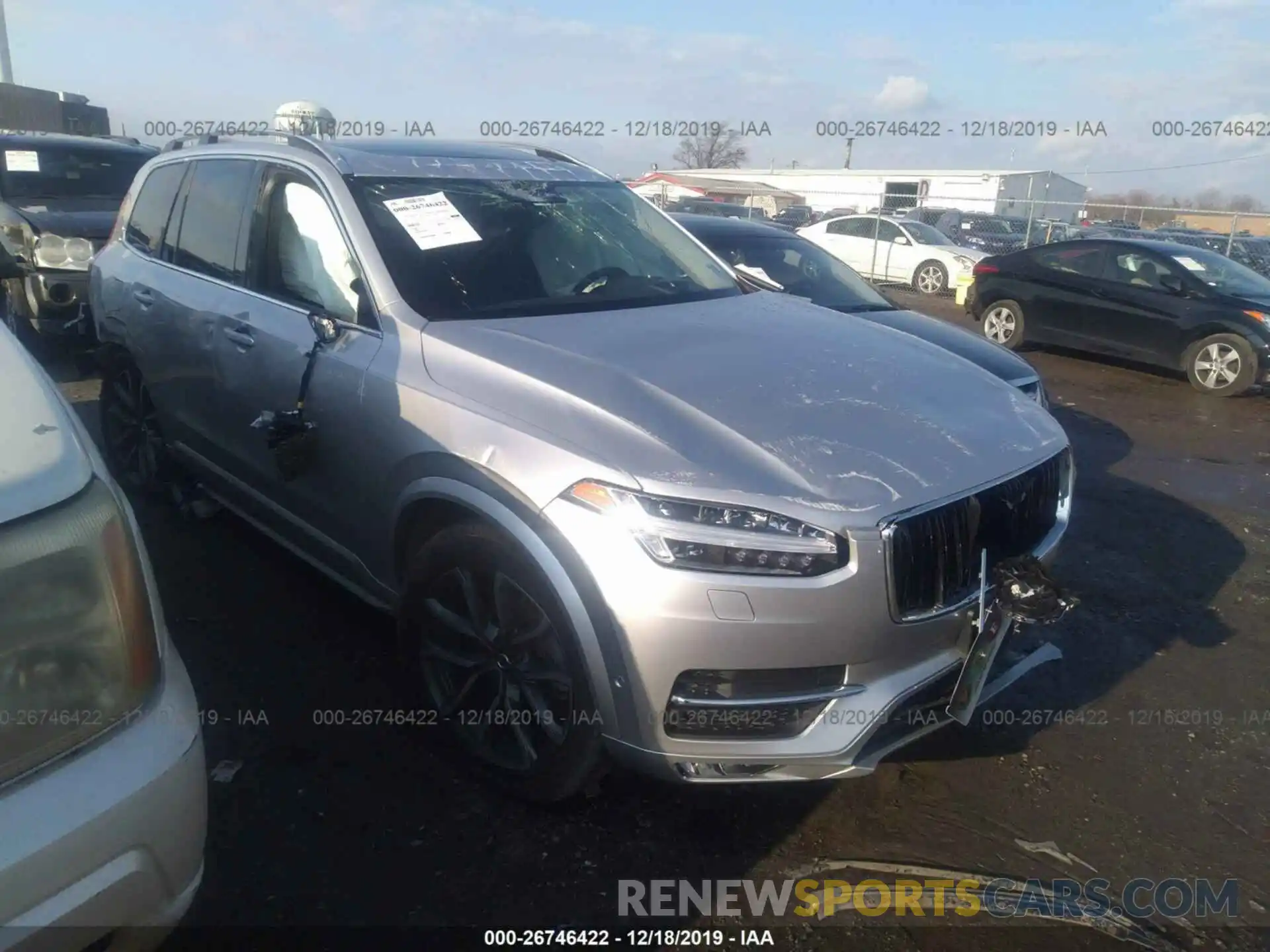 1 Photograph of a damaged car YV4A22PK2K1441642 VOLVO XC90 2019