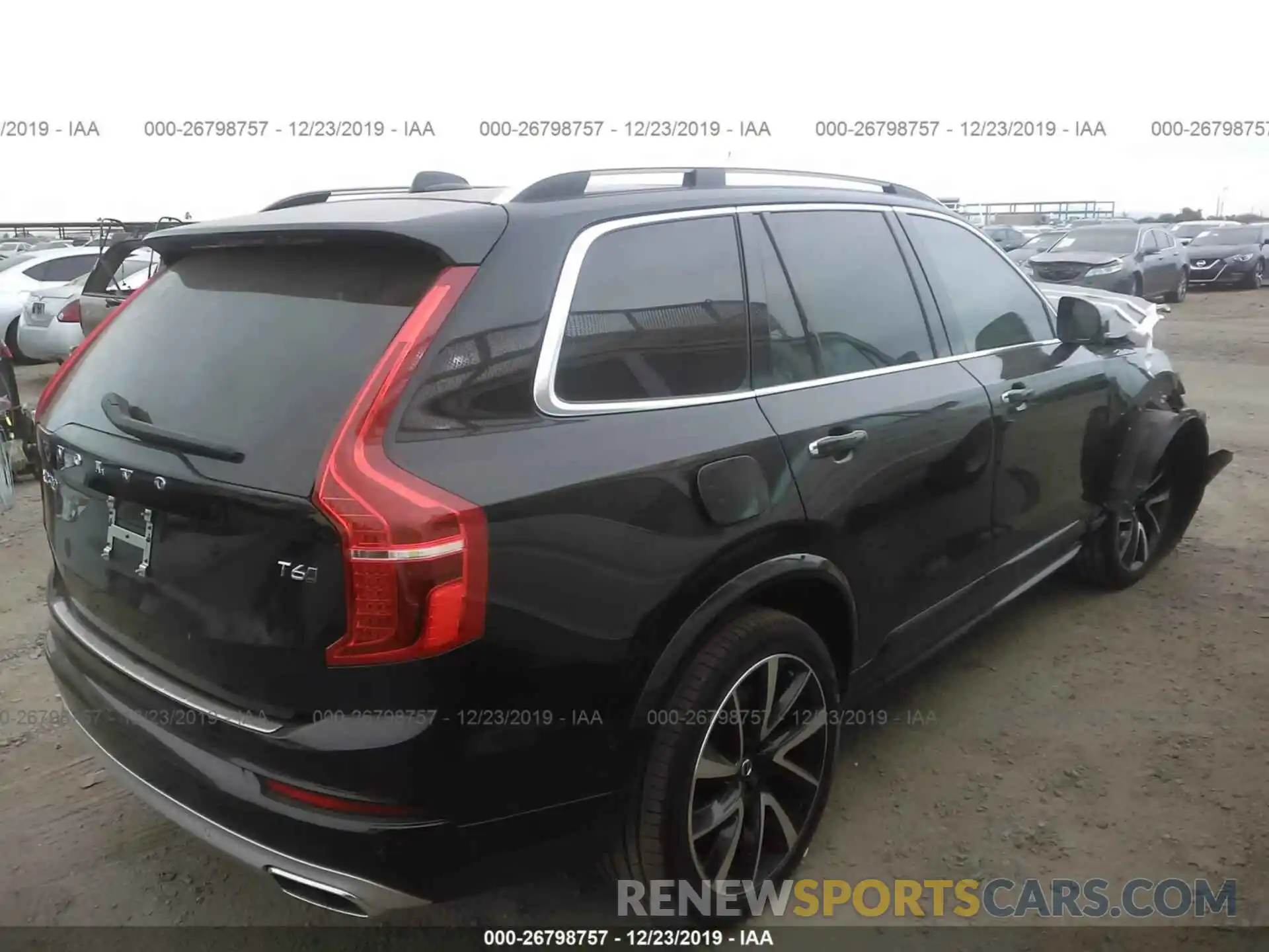 4 Фотография поврежденного автомобиля YV4A22PK2K1501905 VOLVO XC90 2019