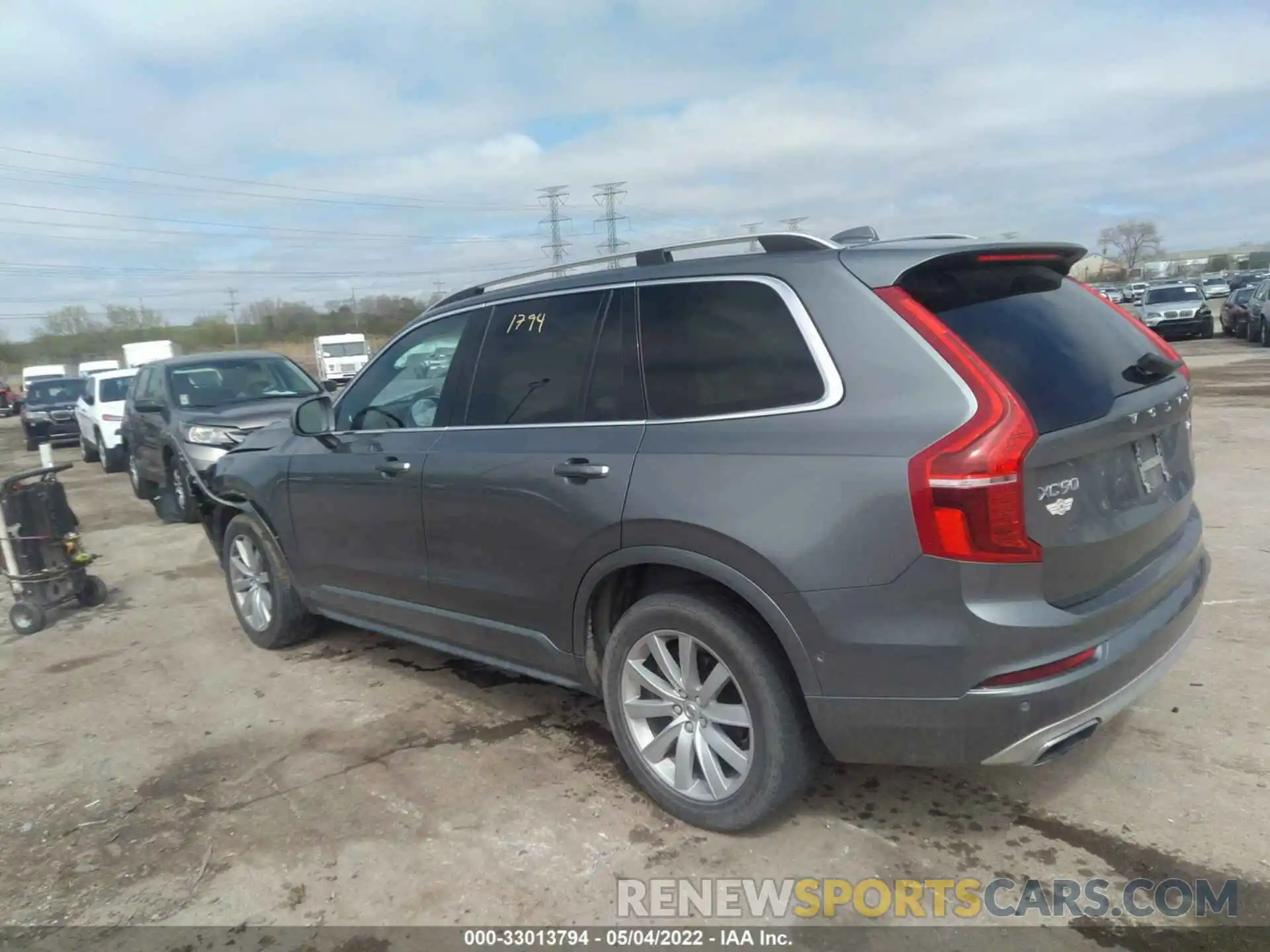 3 Photograph of a damaged car YV4A22PK2K1504027 VOLVO XC90 2019