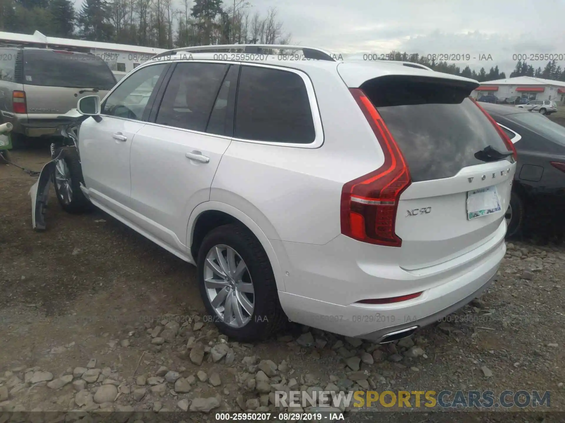 3 Фотография поврежденного автомобиля YV4A22PK2K1504111 VOLVO XC90 2019