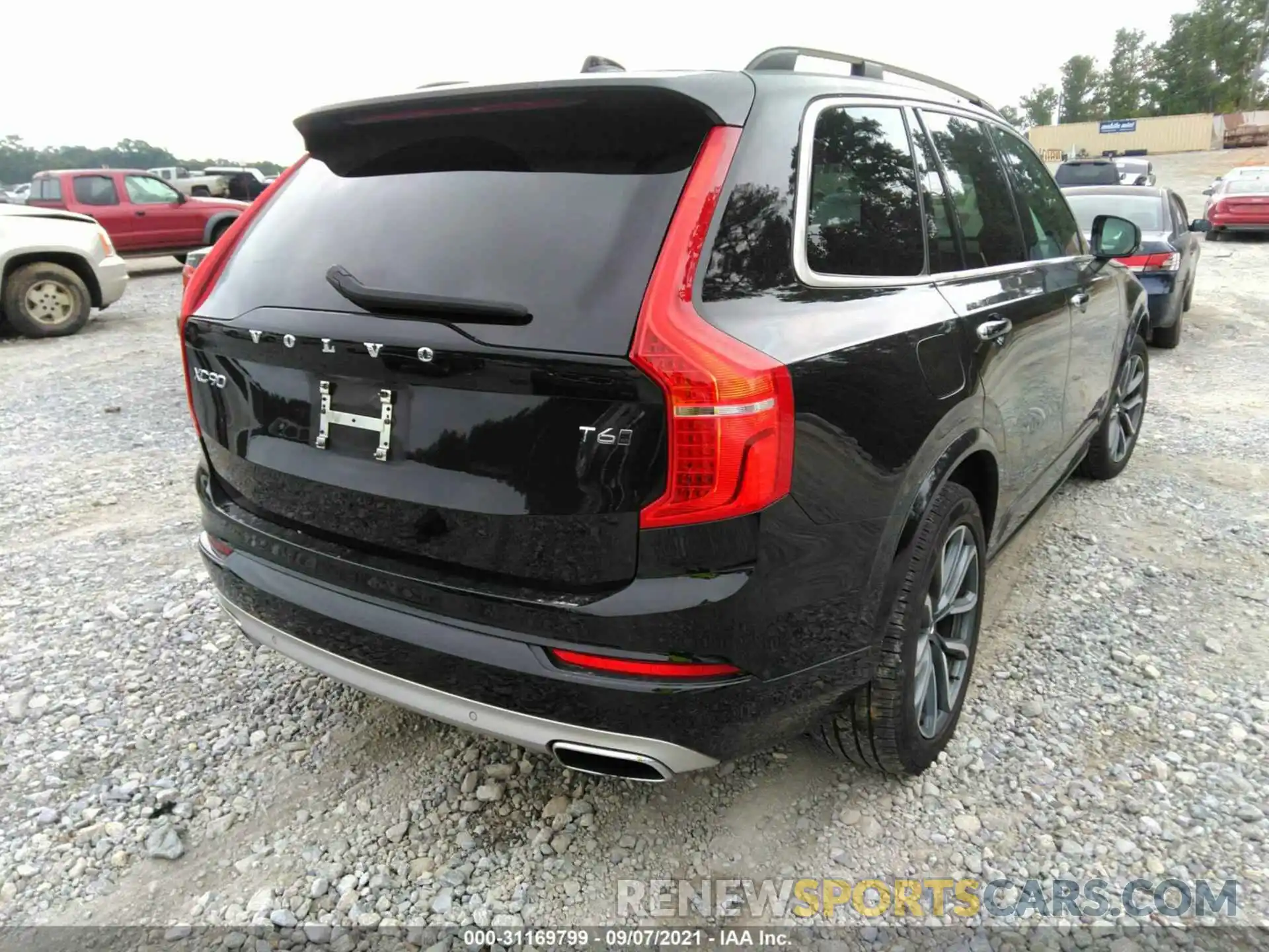 4 Фотография поврежденного автомобиля YV4A22PK3K1425921 VOLVO XC90 2019