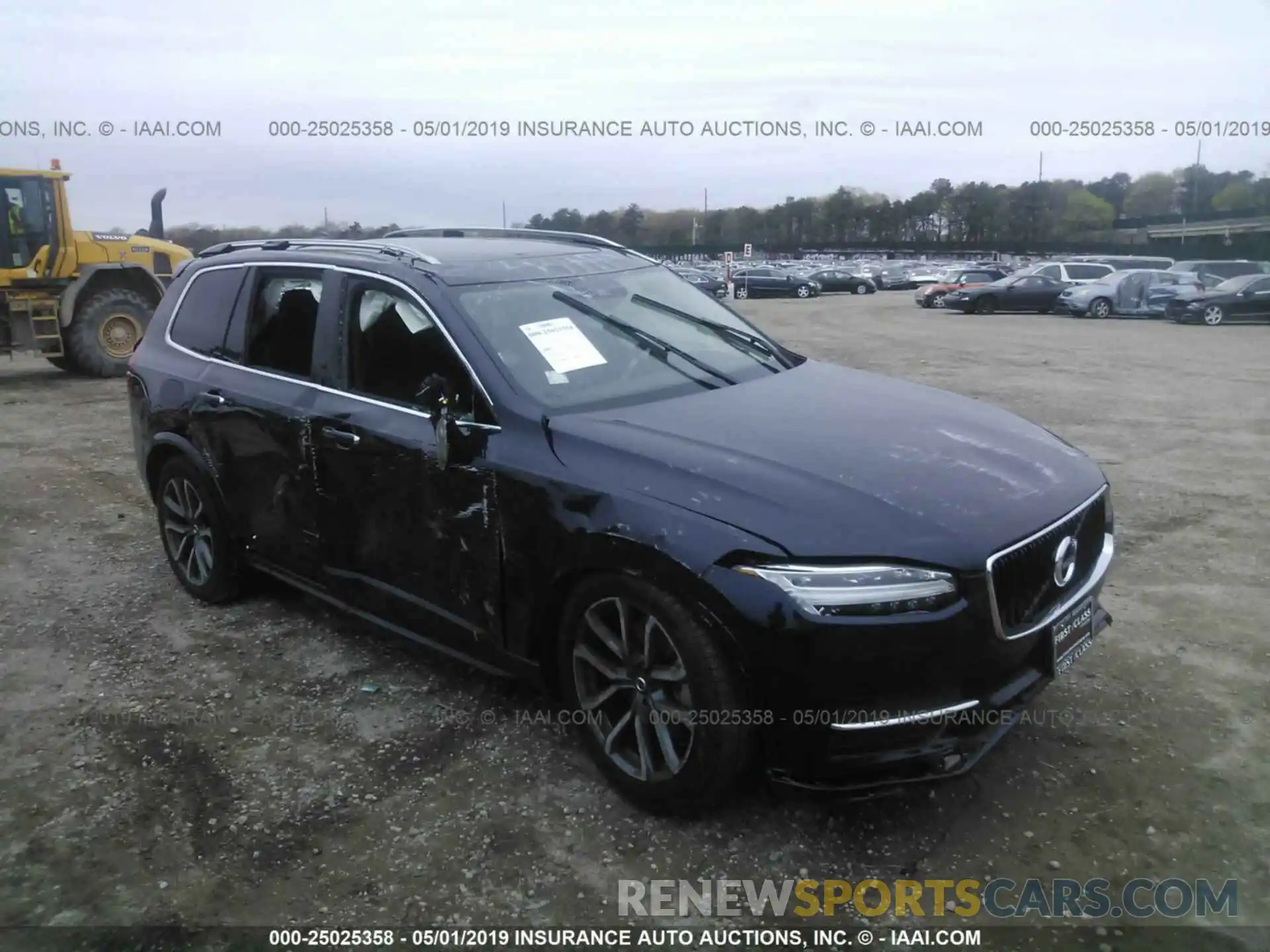 1 Photograph of a damaged car YV4A22PK3K1489456 VOLVO XC90 2019