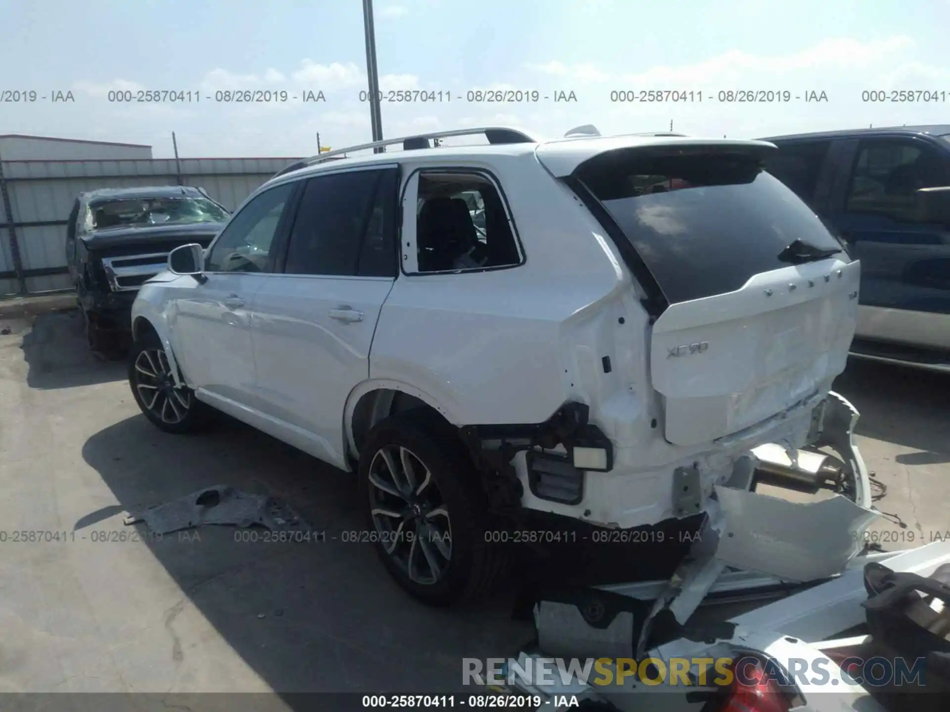 3 Photograph of a damaged car YV4A22PK4K1421425 VOLVO XC90 2019