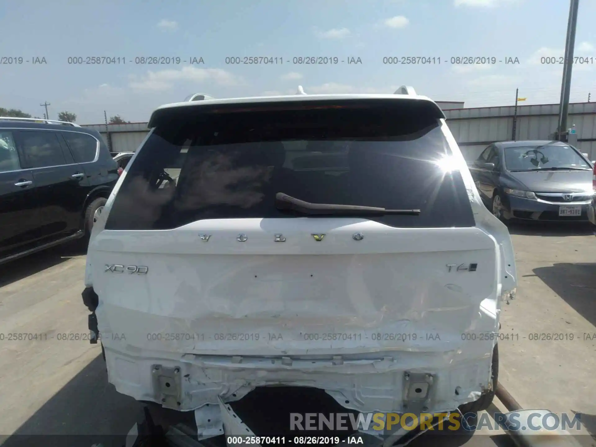 6 Фотография поврежденного автомобиля YV4A22PK4K1421425 VOLVO XC90 2019