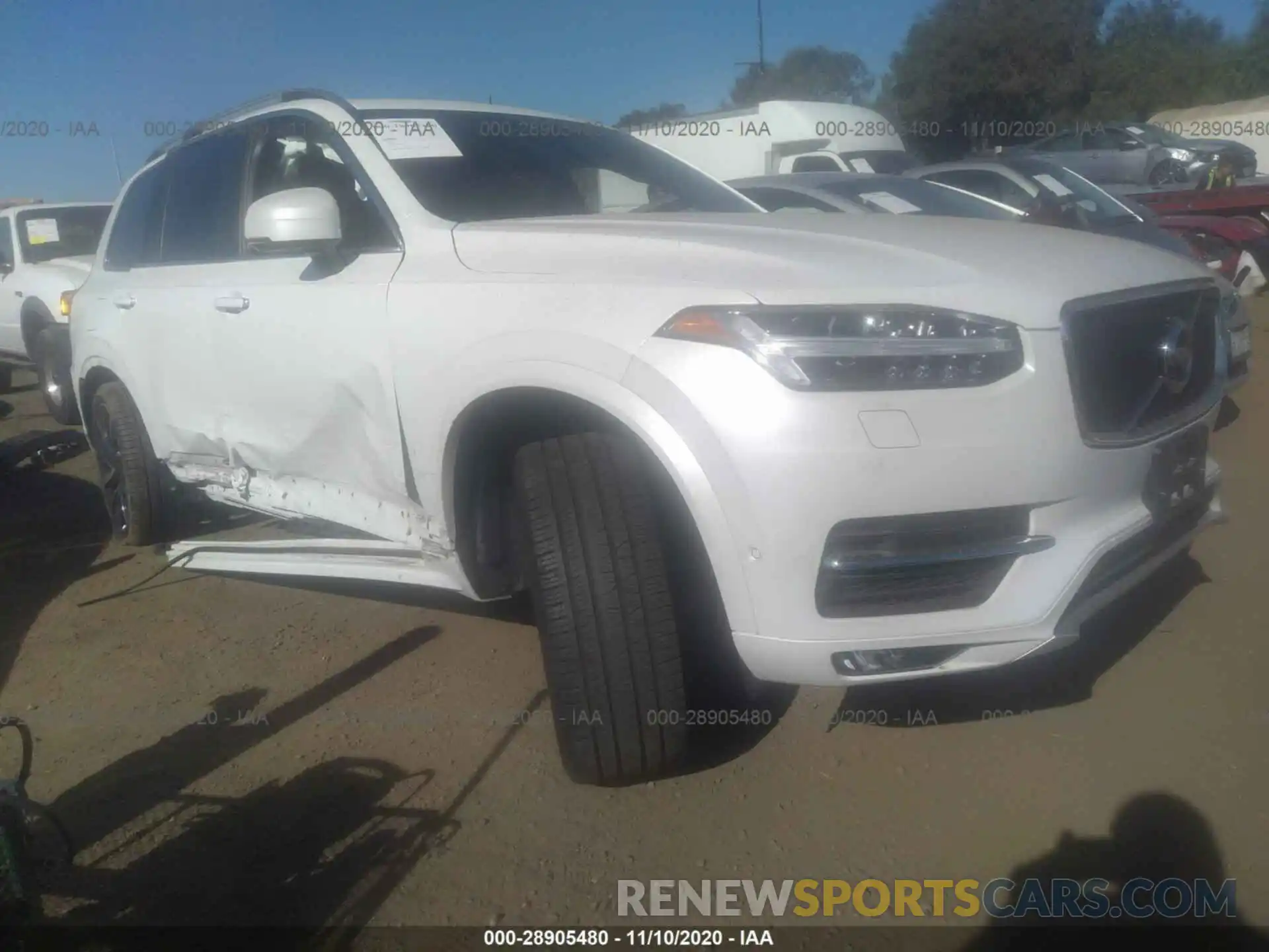 1 Photograph of a damaged car YV4A22PK4K1432814 VOLVO XC90 2019