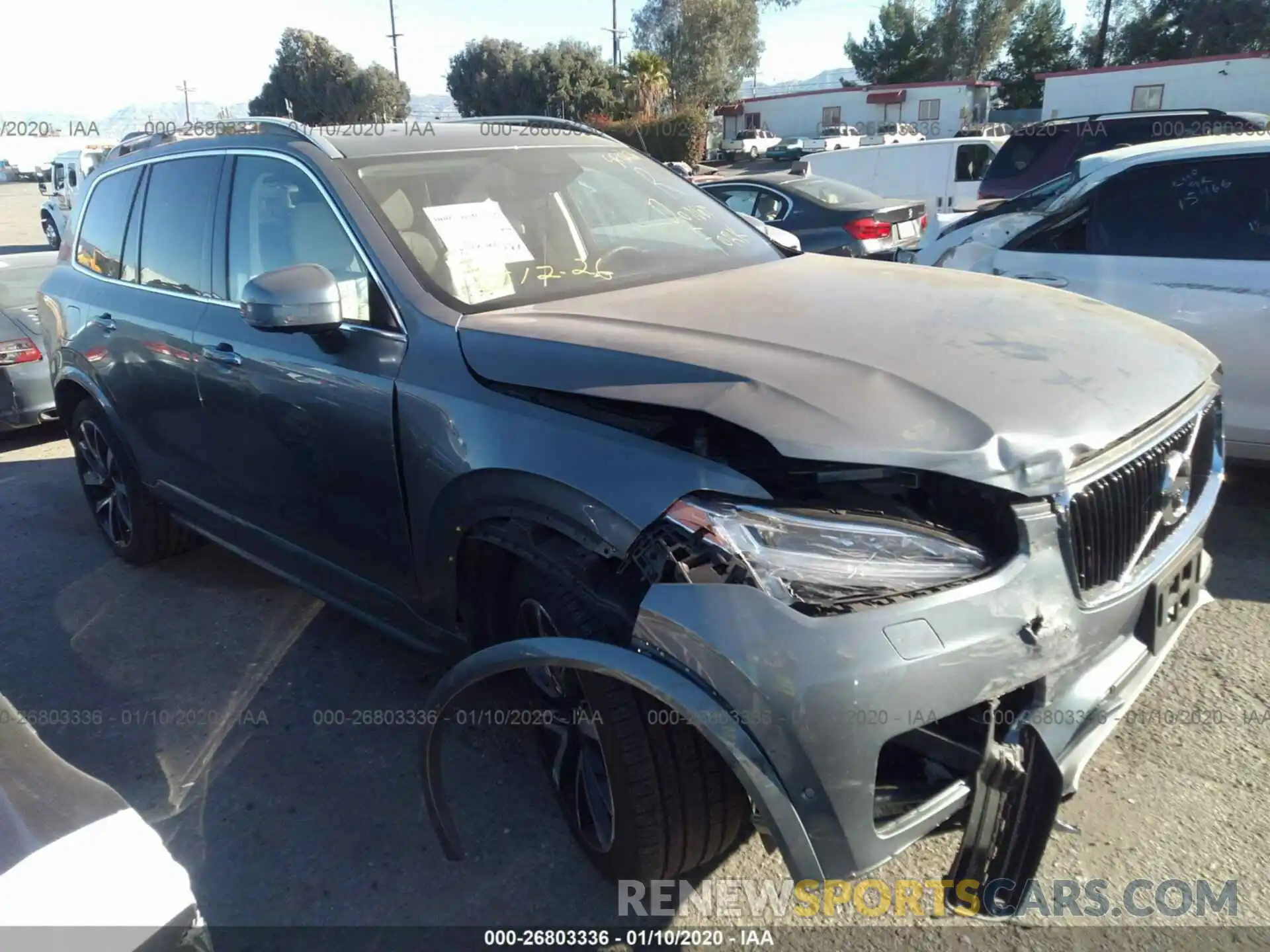 1 Photograph of a damaged car YV4A22PK4K1467367 VOLVO XC90 2019