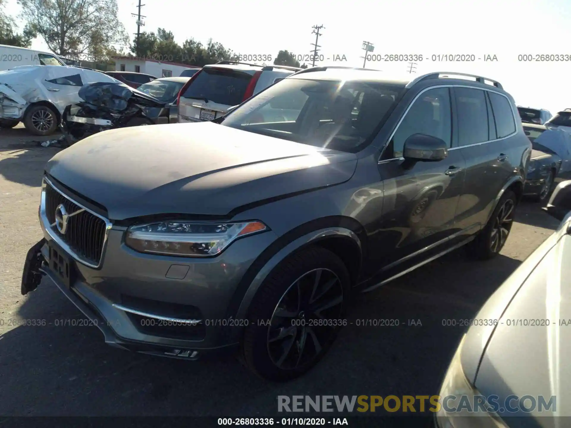 2 Photograph of a damaged car YV4A22PK4K1467367 VOLVO XC90 2019