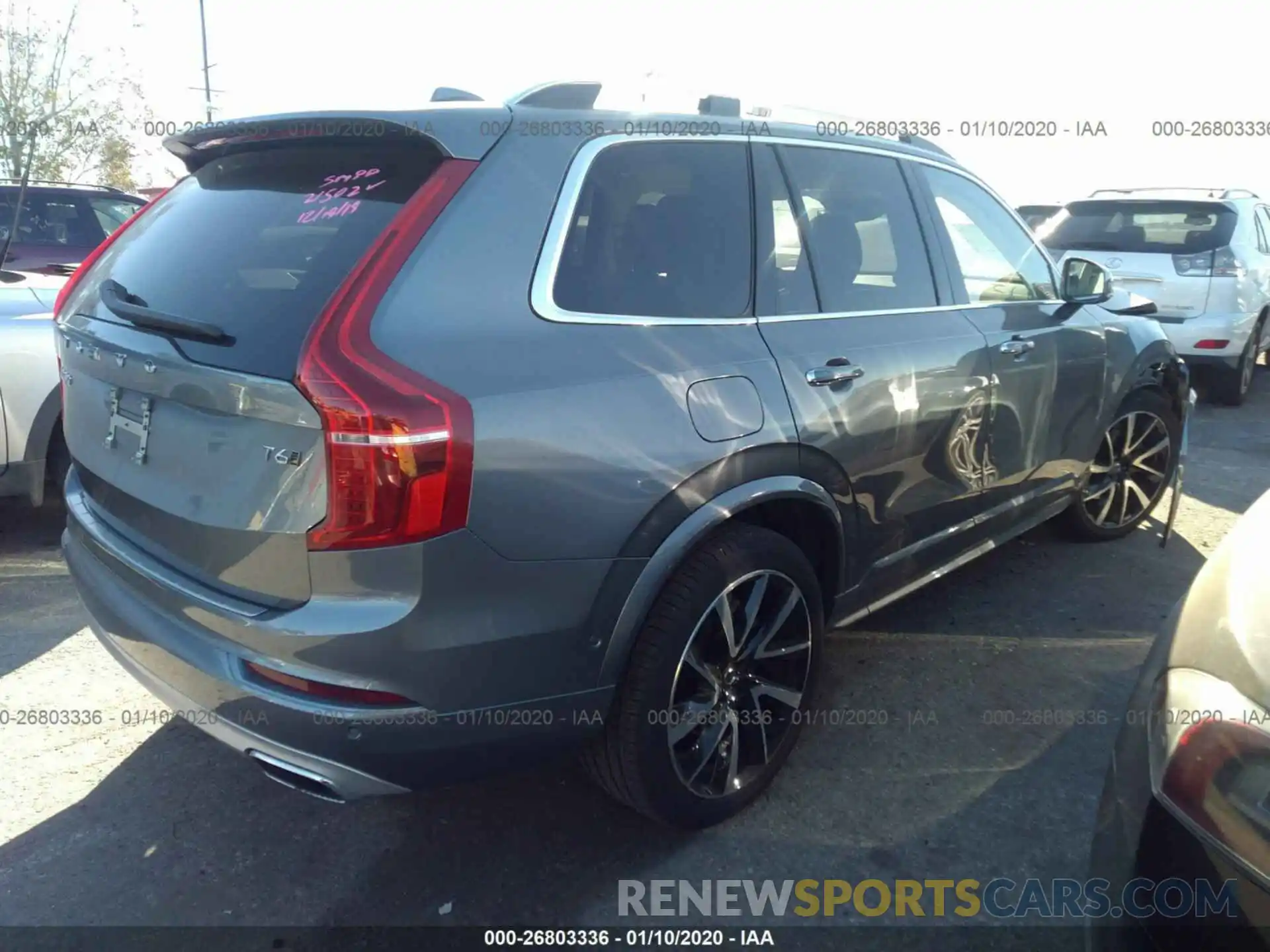 4 Photograph of a damaged car YV4A22PK4K1467367 VOLVO XC90 2019