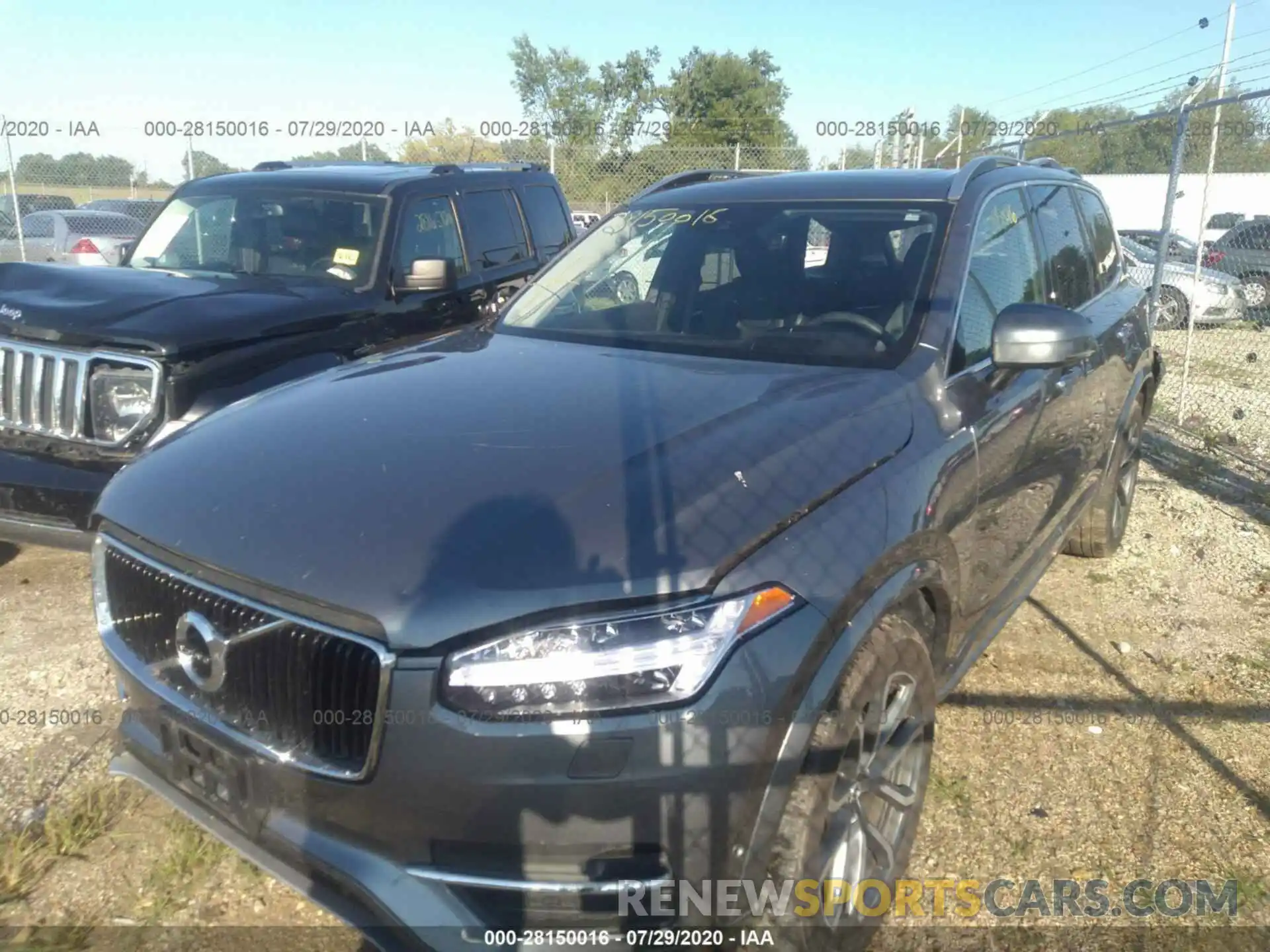 2 Фотография поврежденного автомобиля YV4A22PK4K1468955 VOLVO XC90 2019