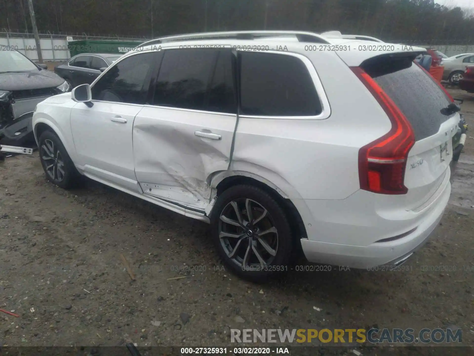 3 Фотография поврежденного автомобиля YV4A22PK4K1472665 VOLVO XC90 2019