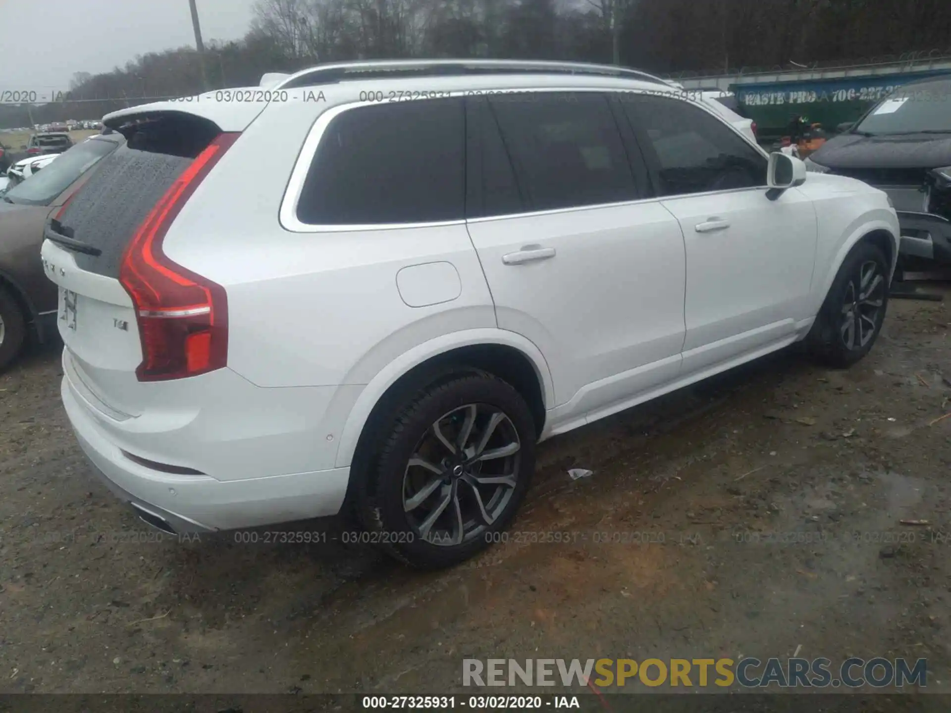 4 Фотография поврежденного автомобиля YV4A22PK4K1472665 VOLVO XC90 2019