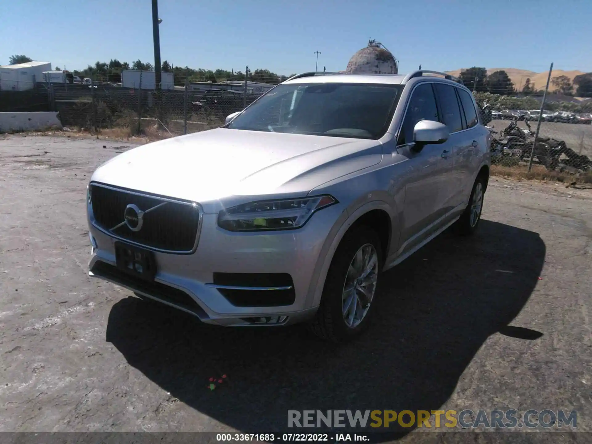 2 Фотография поврежденного автомобиля YV4A22PK4K1480166 VOLVO XC90 2019