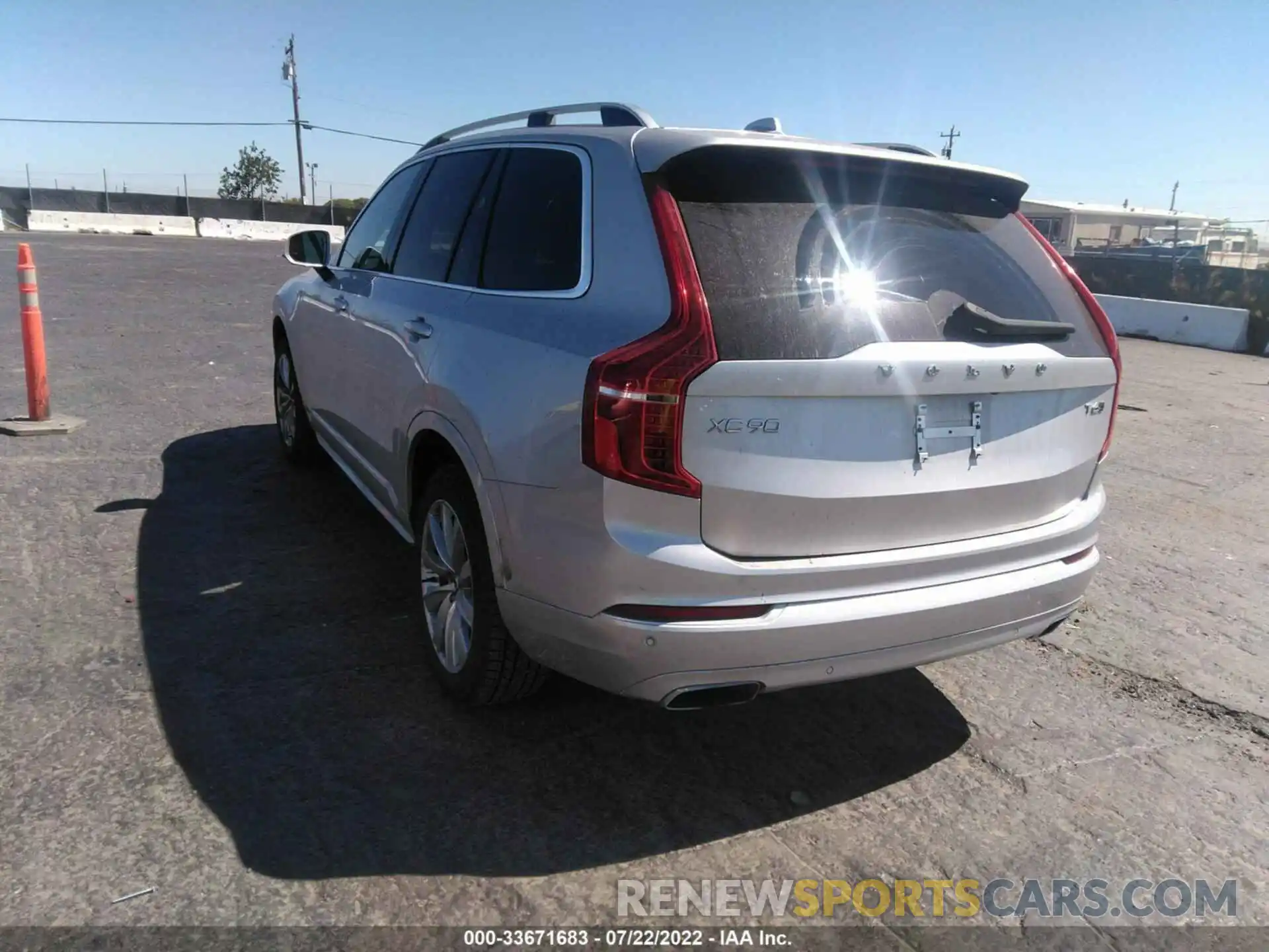 3 Photograph of a damaged car YV4A22PK4K1480166 VOLVO XC90 2019