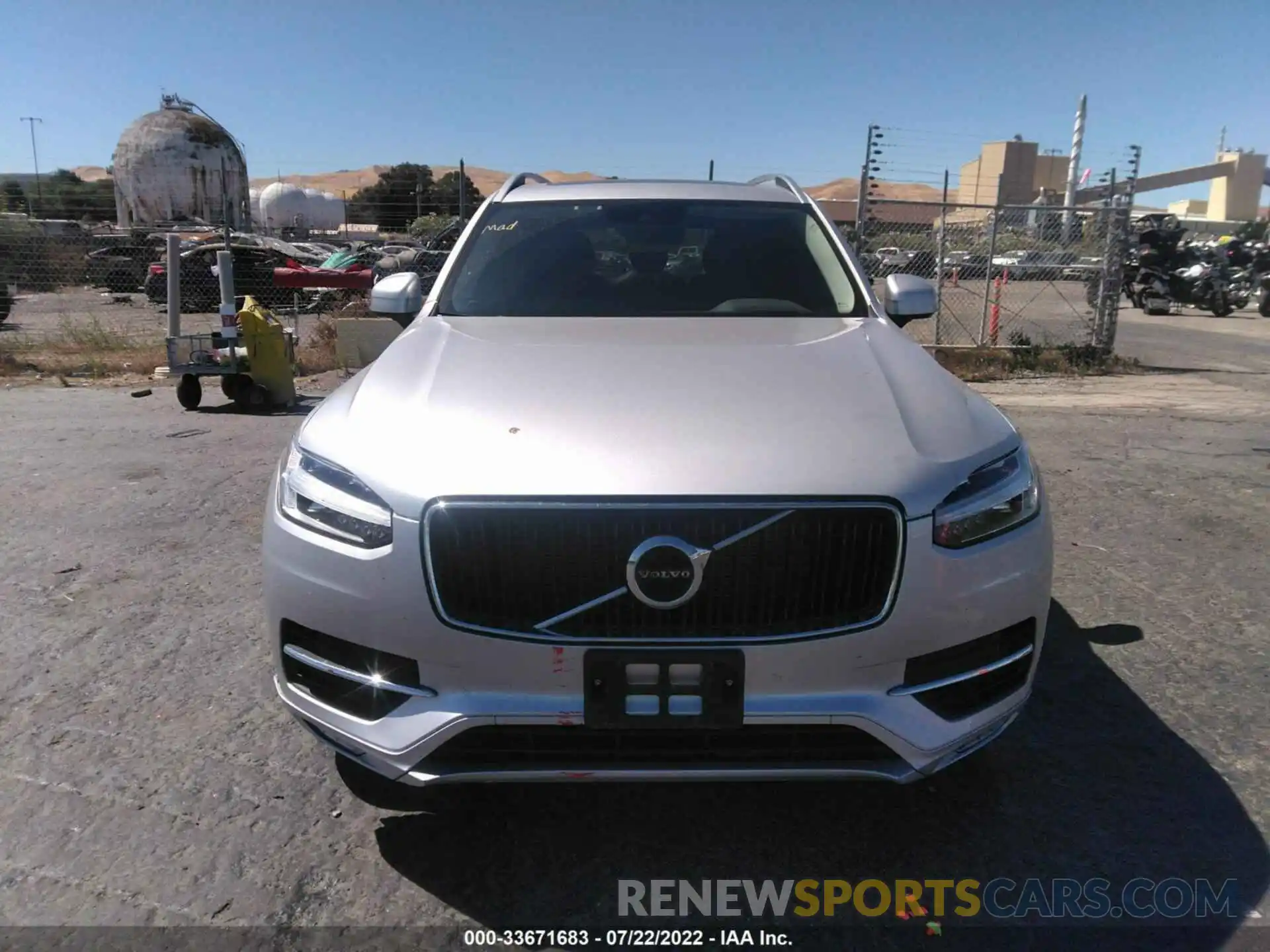 6 Photograph of a damaged car YV4A22PK4K1480166 VOLVO XC90 2019