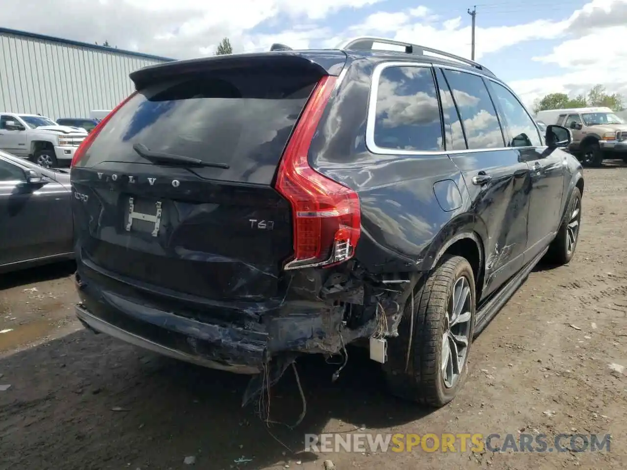 4 Фотография поврежденного автомобиля YV4A22PK5K1416749 VOLVO XC90 2019