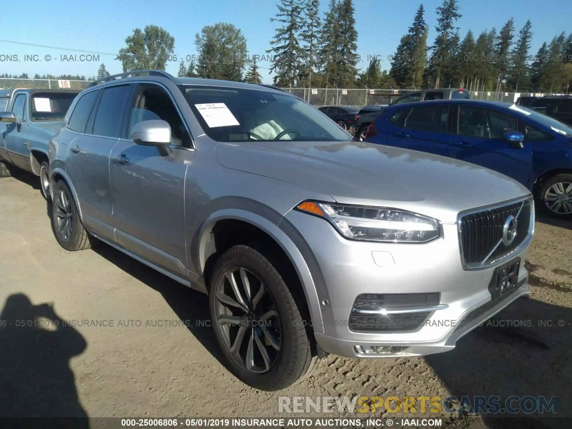 1 Photograph of a damaged car YV4A22PK5K1427816 VOLVO XC90 2019