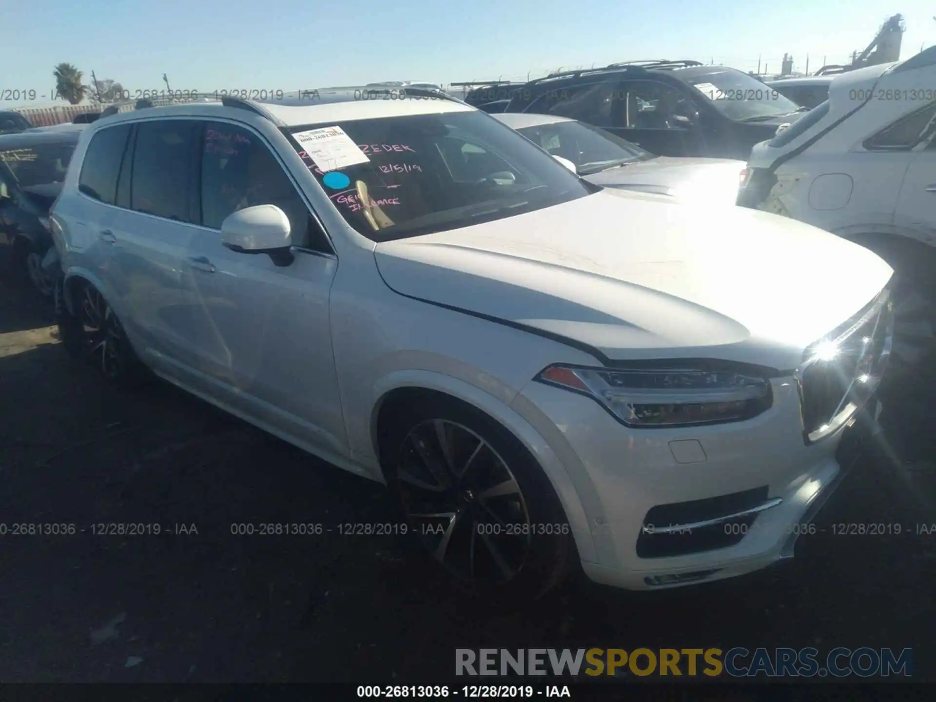 1 Photograph of a damaged car YV4A22PK5K1476417 VOLVO XC90 2019