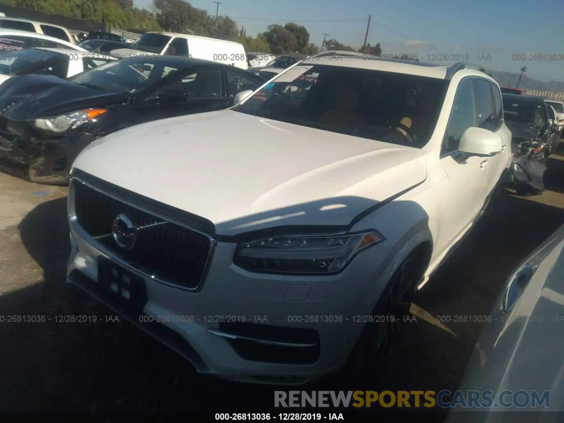 2 Photograph of a damaged car YV4A22PK5K1476417 VOLVO XC90 2019