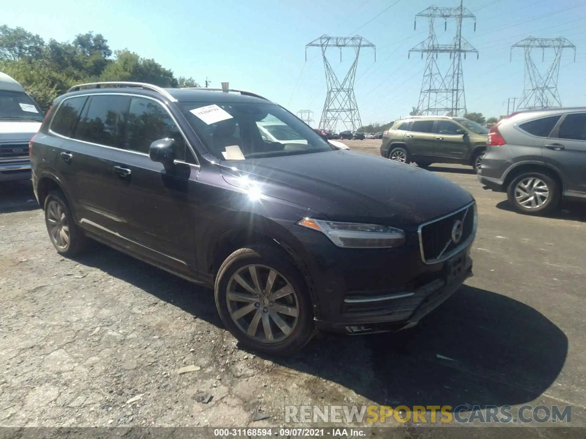 1 Фотография поврежденного автомобиля YV4A22PK5K1498143 VOLVO XC90 2019