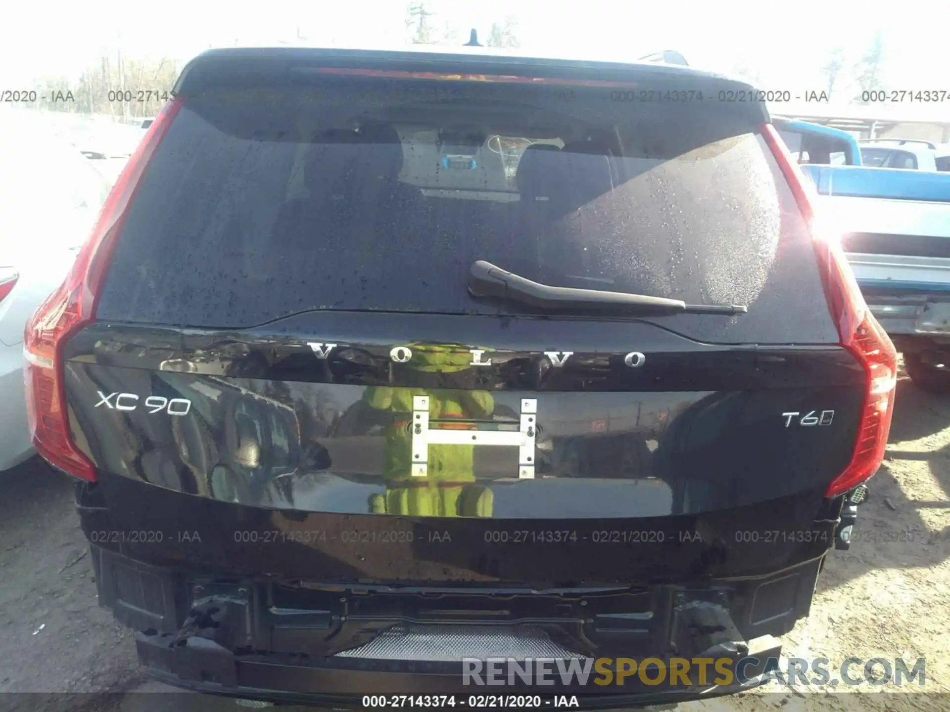 6 Photograph of a damaged car YV4A22PK6K1418400 VOLVO XC90 2019