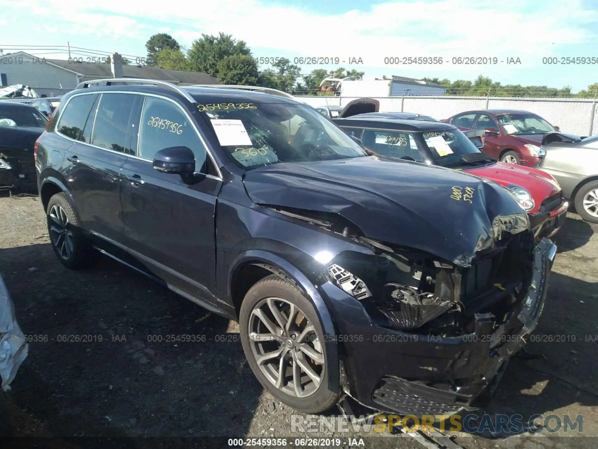 1 Photograph of a damaged car YV4A22PK6K1419224 VOLVO XC90 2019