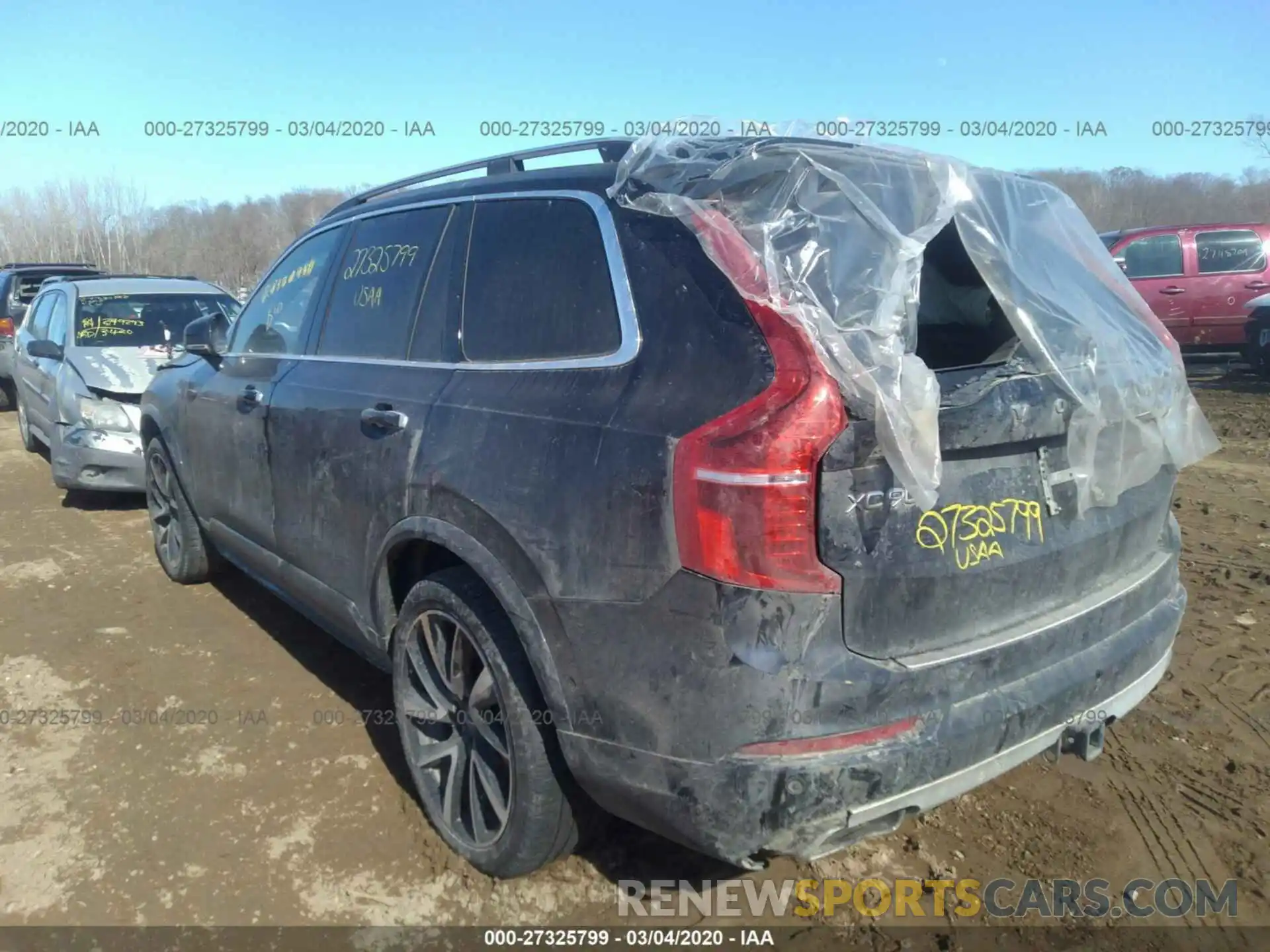 3 Фотография поврежденного автомобиля YV4A22PK6K1469377 VOLVO XC90 2019