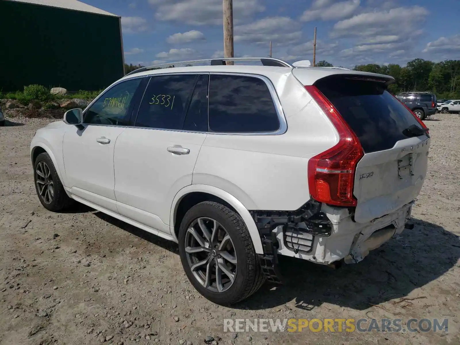 3 Photograph of a damaged car YV4A22PK6K1485949 VOLVO XC90 2019