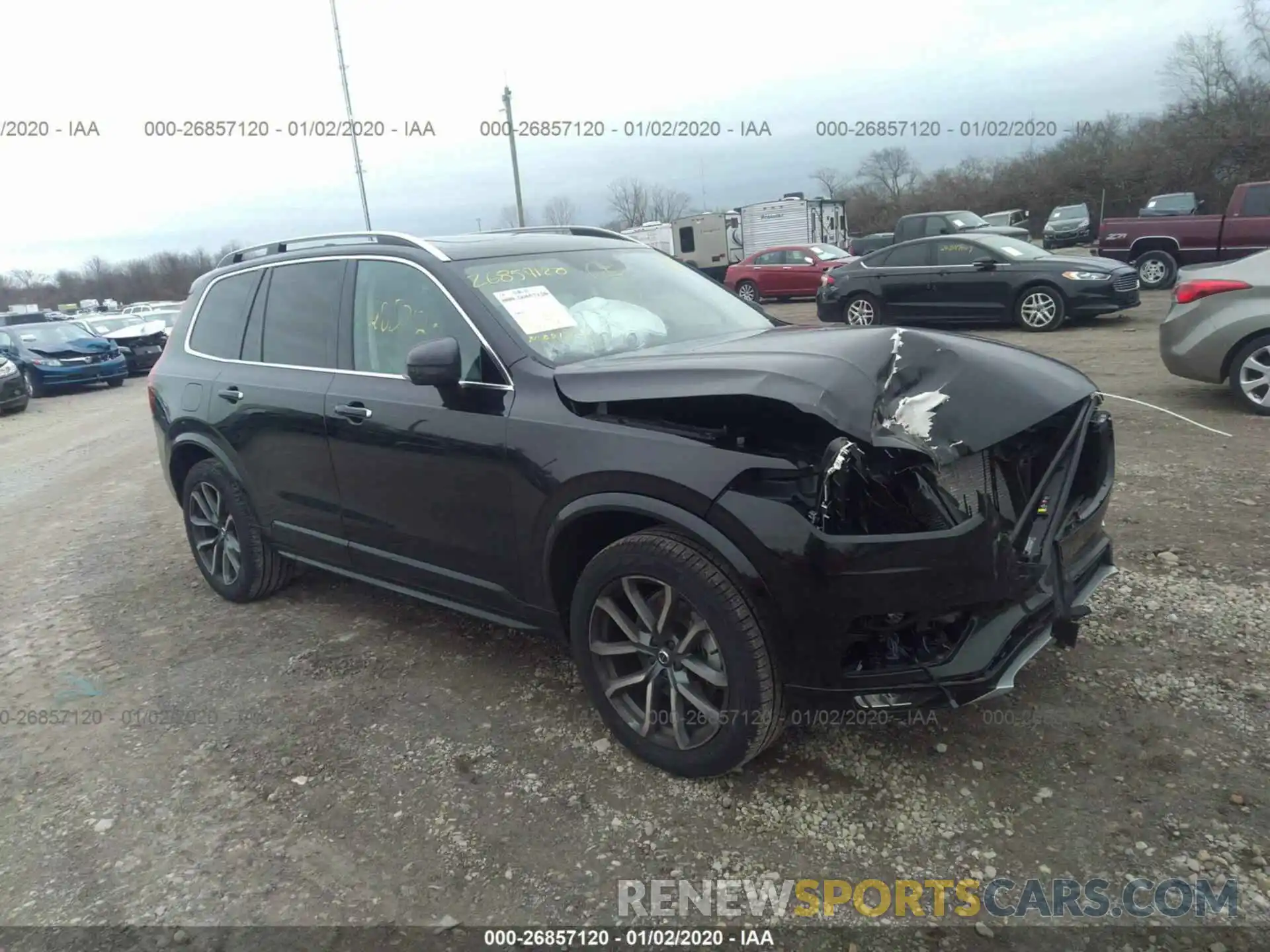 1 Фотография поврежденного автомобиля YV4A22PK6K1498054 VOLVO XC90 2019