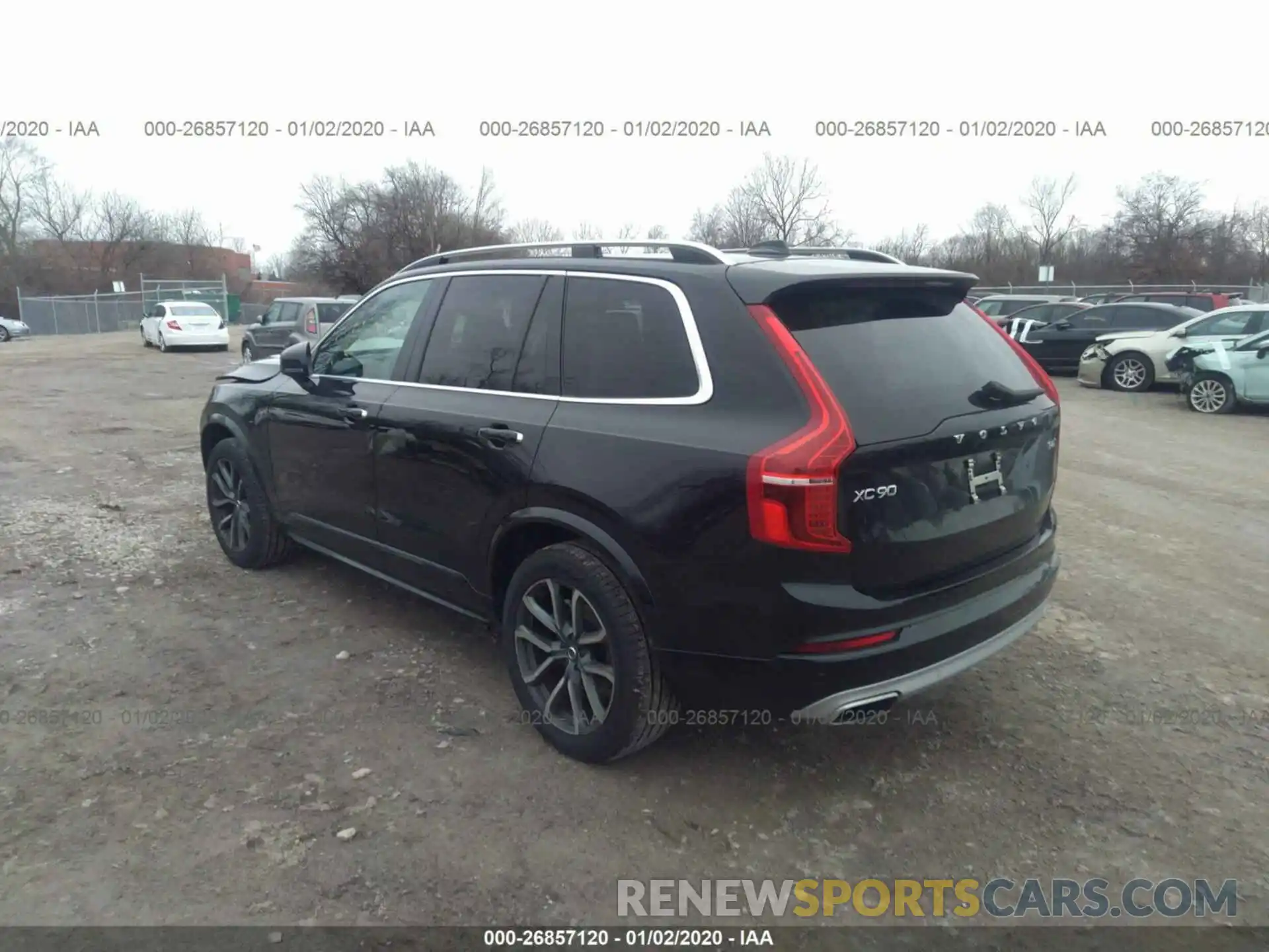 3 Фотография поврежденного автомобиля YV4A22PK6K1498054 VOLVO XC90 2019