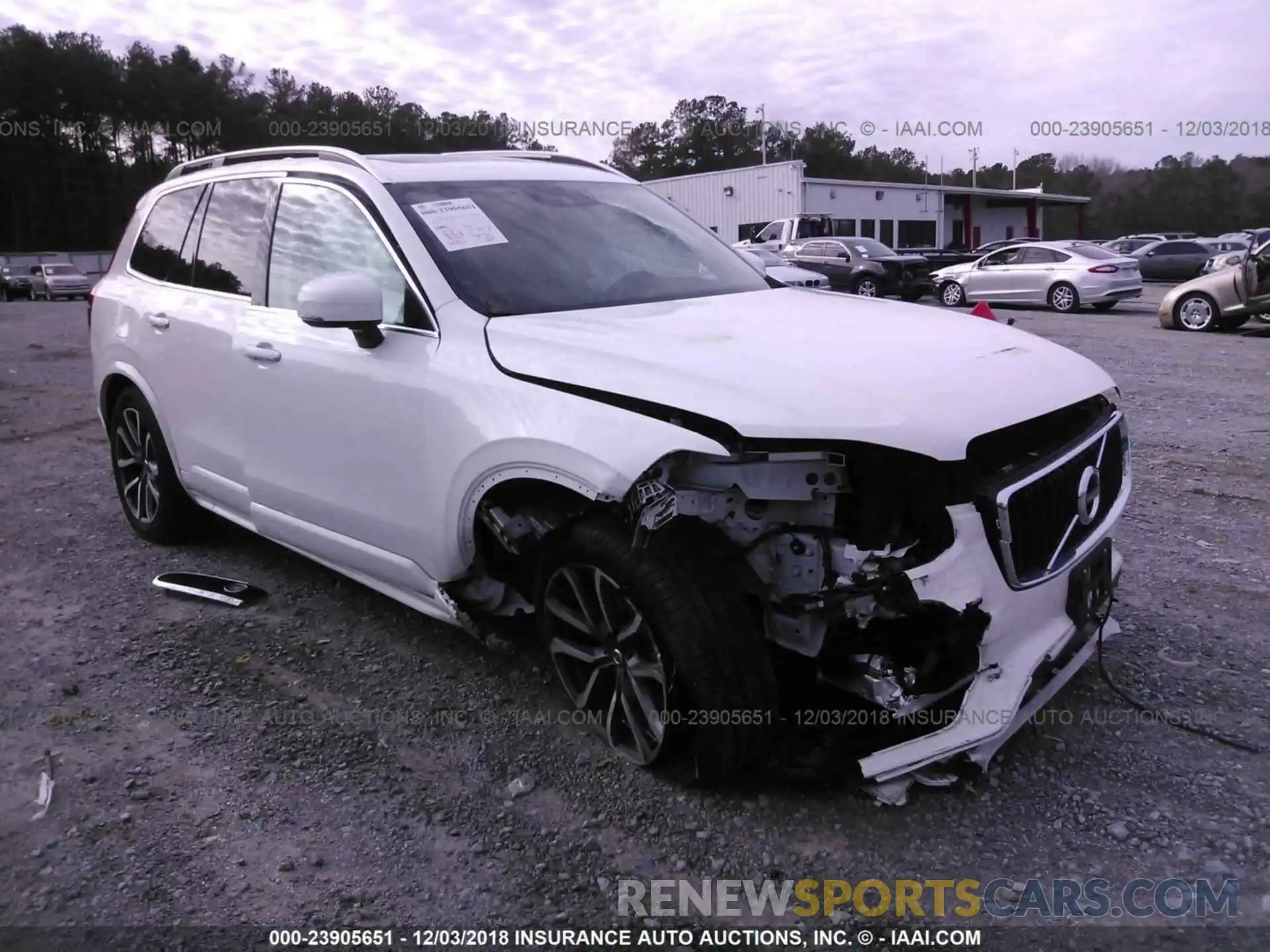 1 Photograph of a damaged car YV4A22PK7K1417336 Volvo Xc90 2019