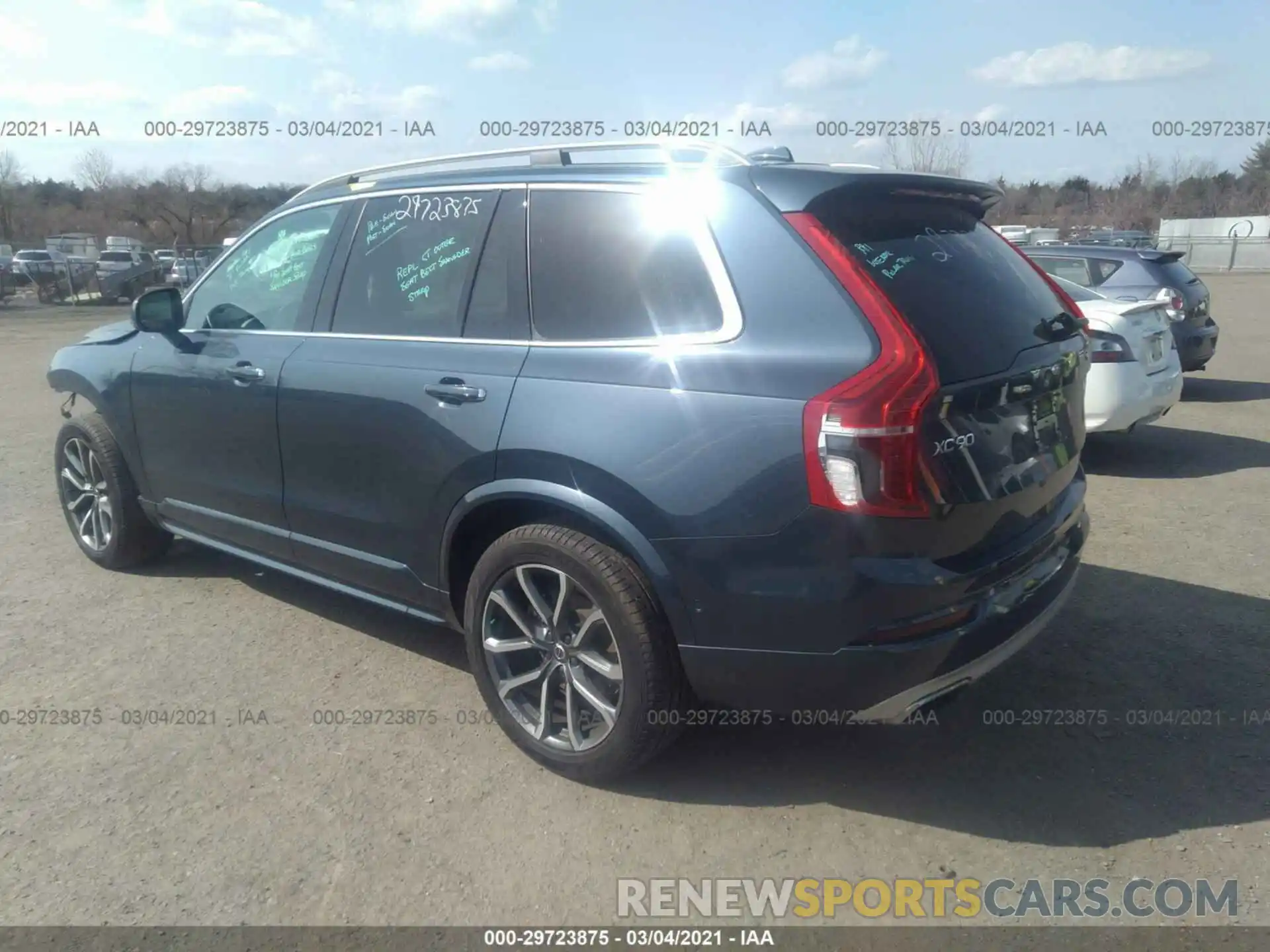 3 Фотография поврежденного автомобиля YV4A22PK7K1429664 VOLVO XC90 2019