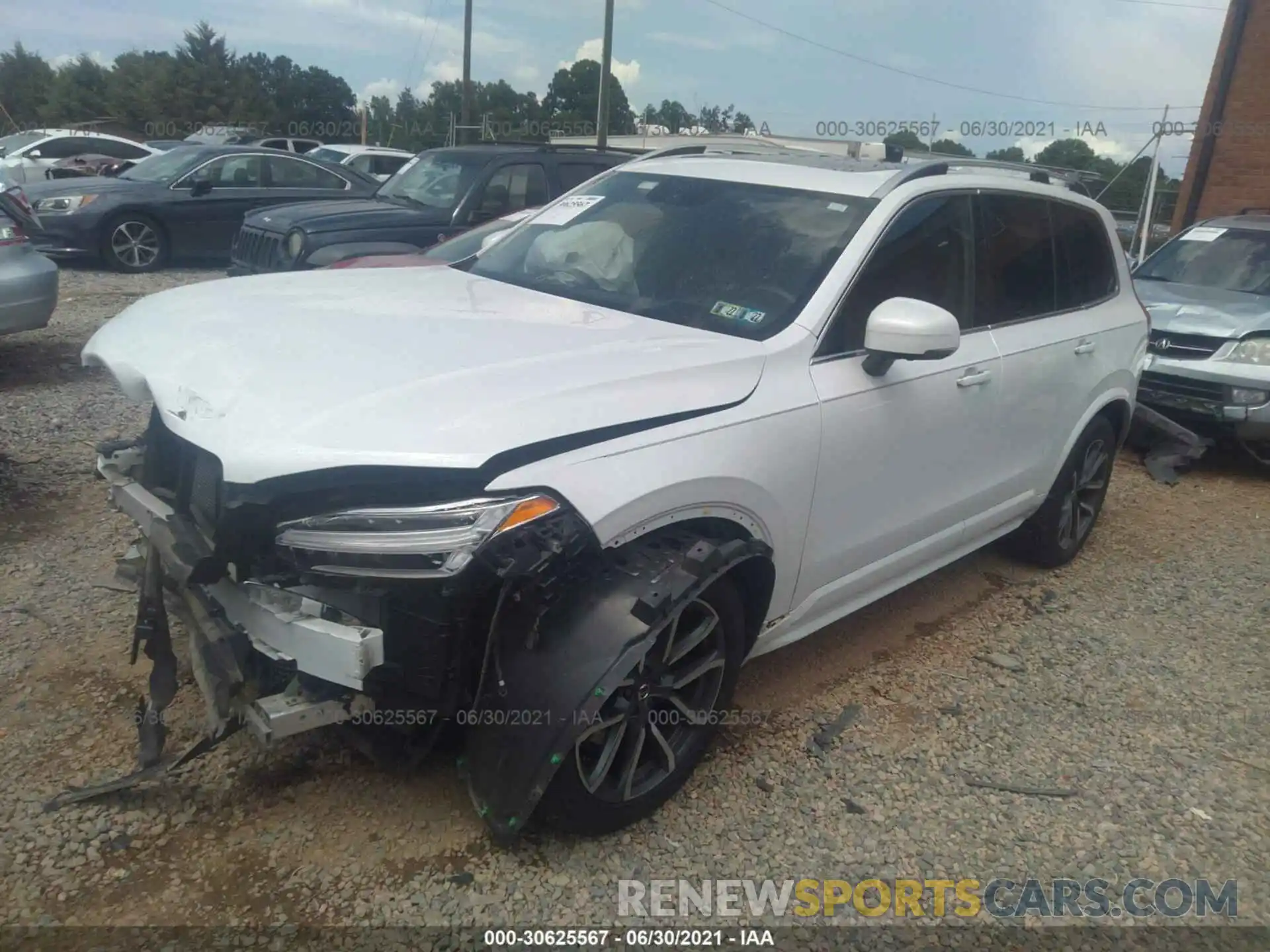 2 Photograph of a damaged car YV4A22PK7K1445699 VOLVO XC90 2019