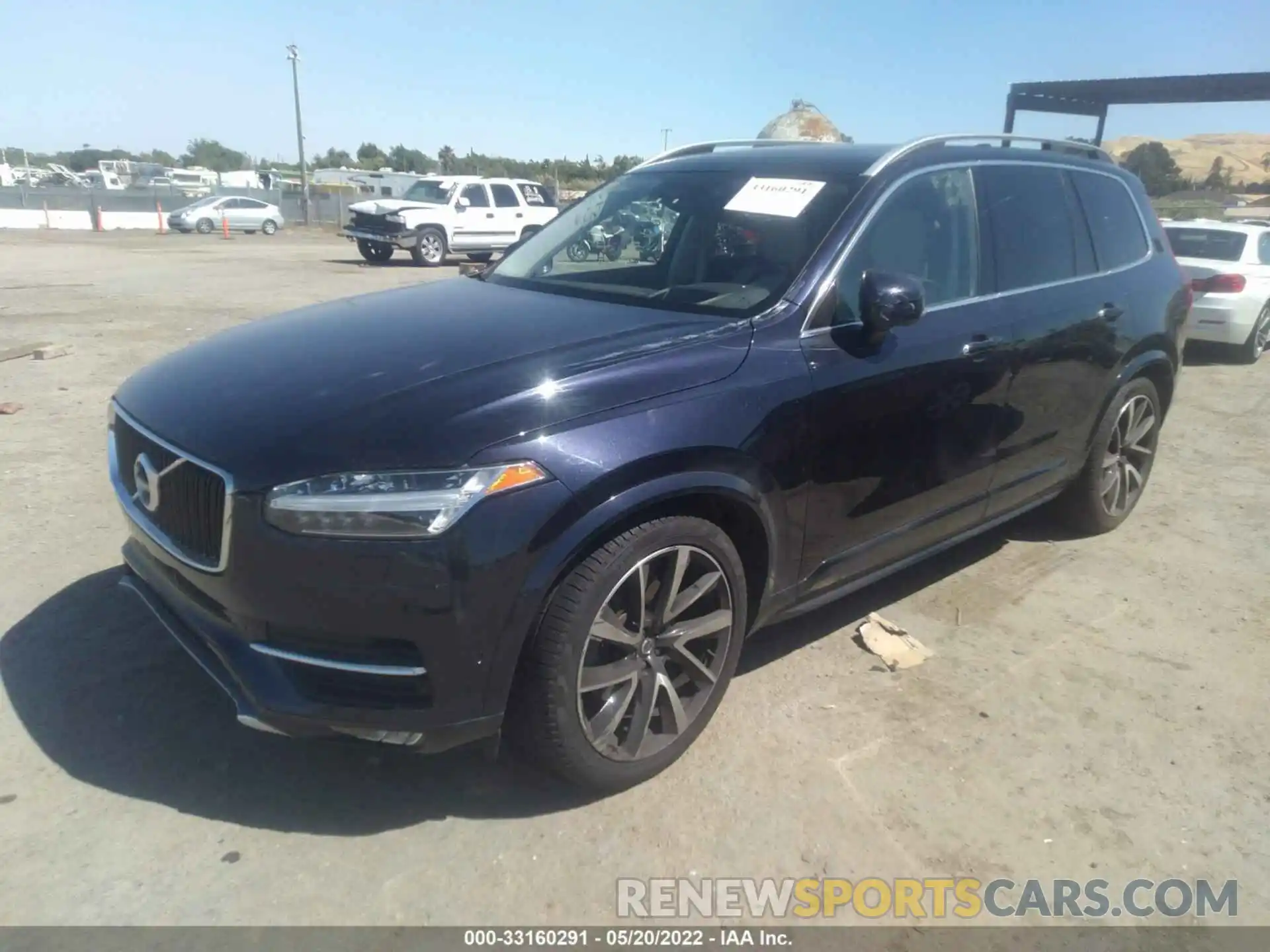 2 Фотография поврежденного автомобиля YV4A22PK7K1473857 VOLVO XC90 2019