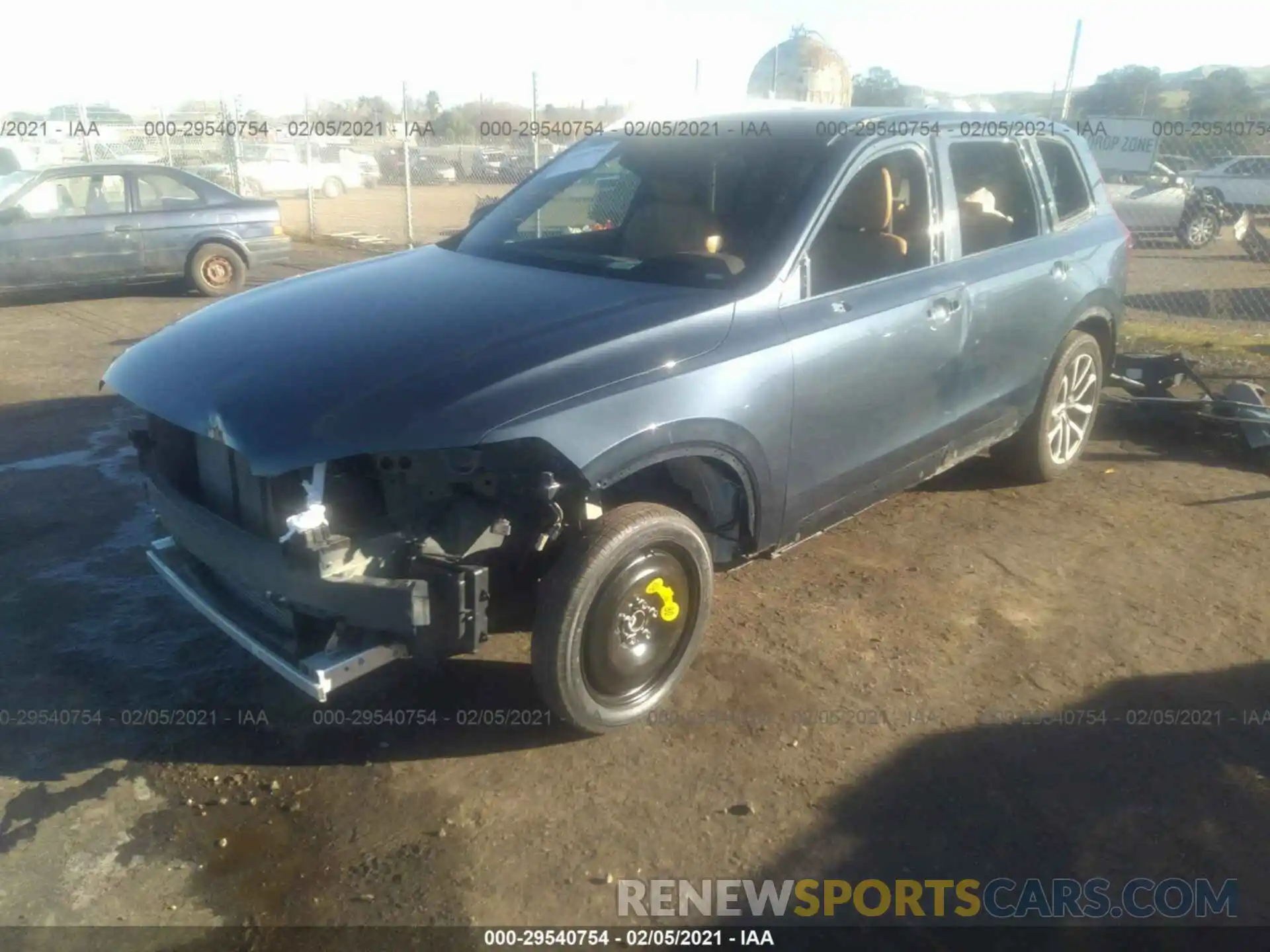 2 Фотография поврежденного автомобиля YV4A22PK7K1485698 VOLVO XC90 2019