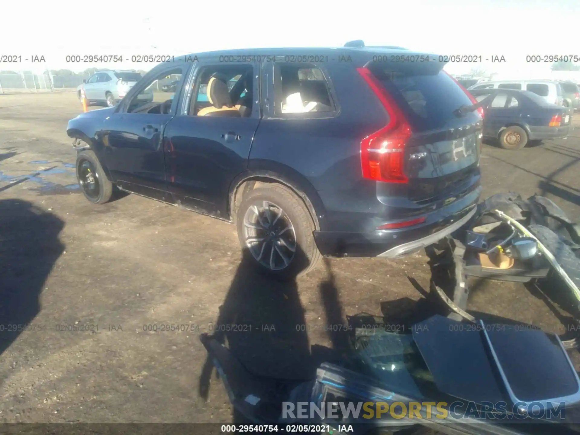 3 Фотография поврежденного автомобиля YV4A22PK7K1485698 VOLVO XC90 2019