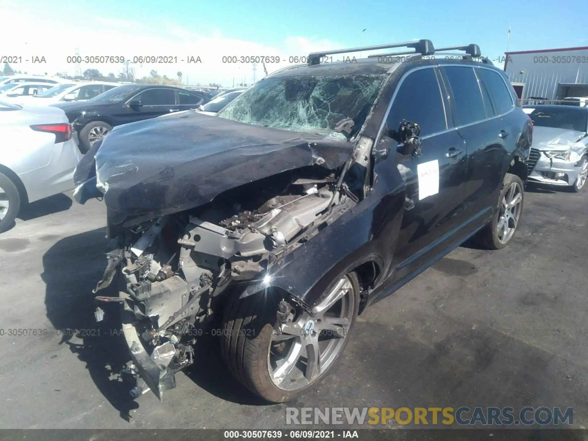 2 Photograph of a damaged car YV4A22PK7K1503973 VOLVO XC90 2019