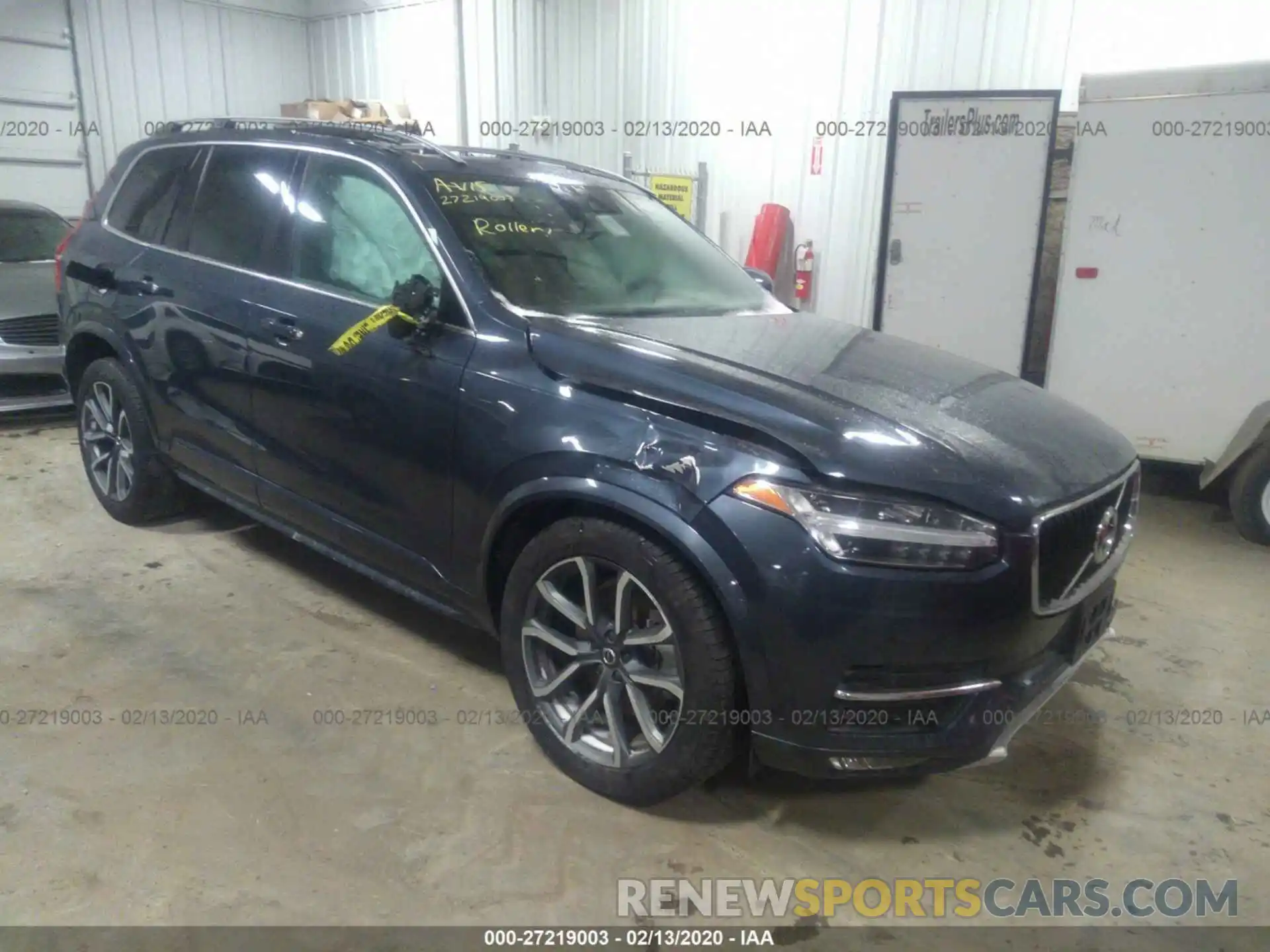 1 Photograph of a damaged car YV4A22PK8K1416504 VOLVO XC90 2019