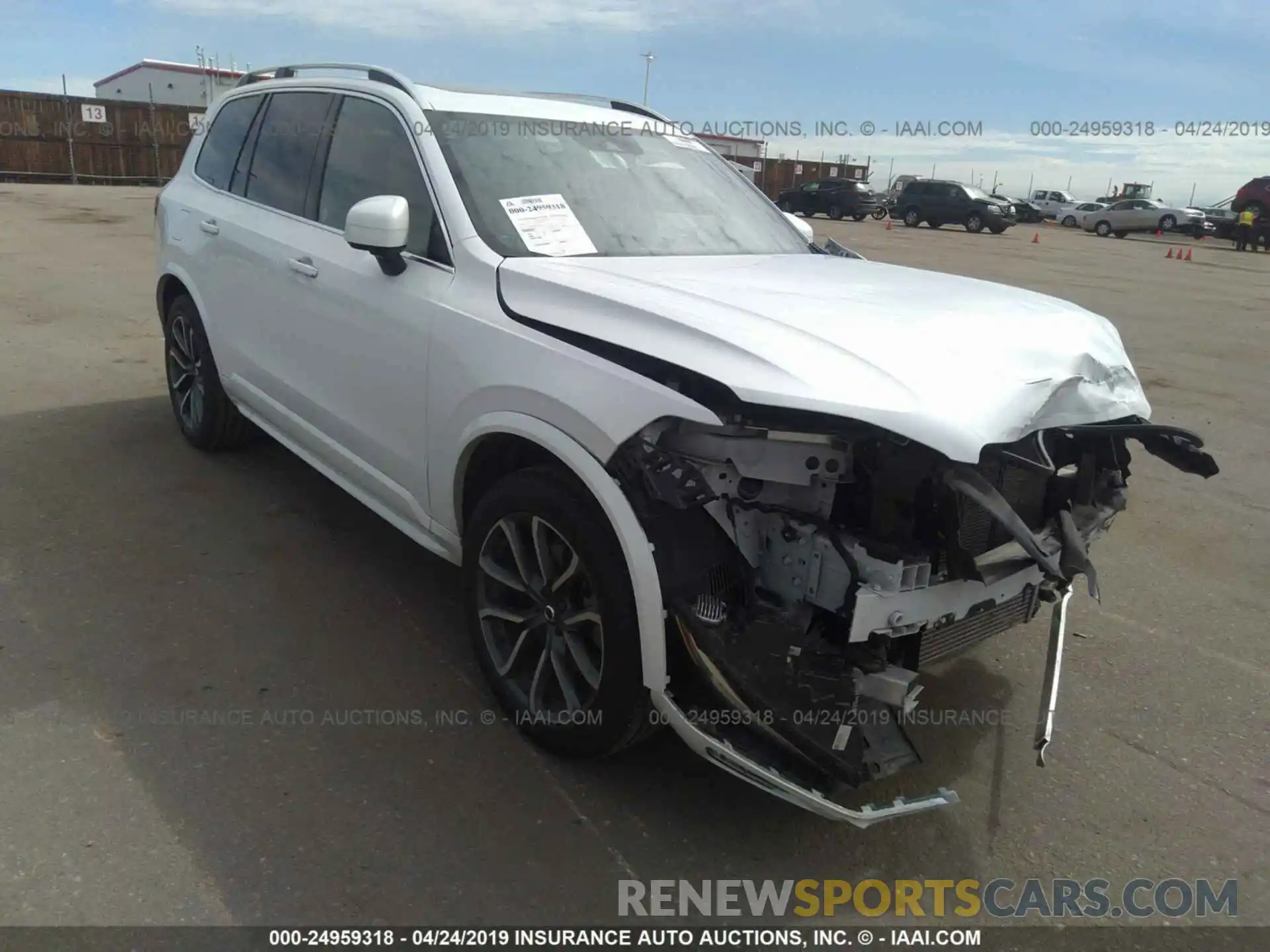 1 Photograph of a damaged car YV4A22PK8K1417068 VOLVO XC90 2019