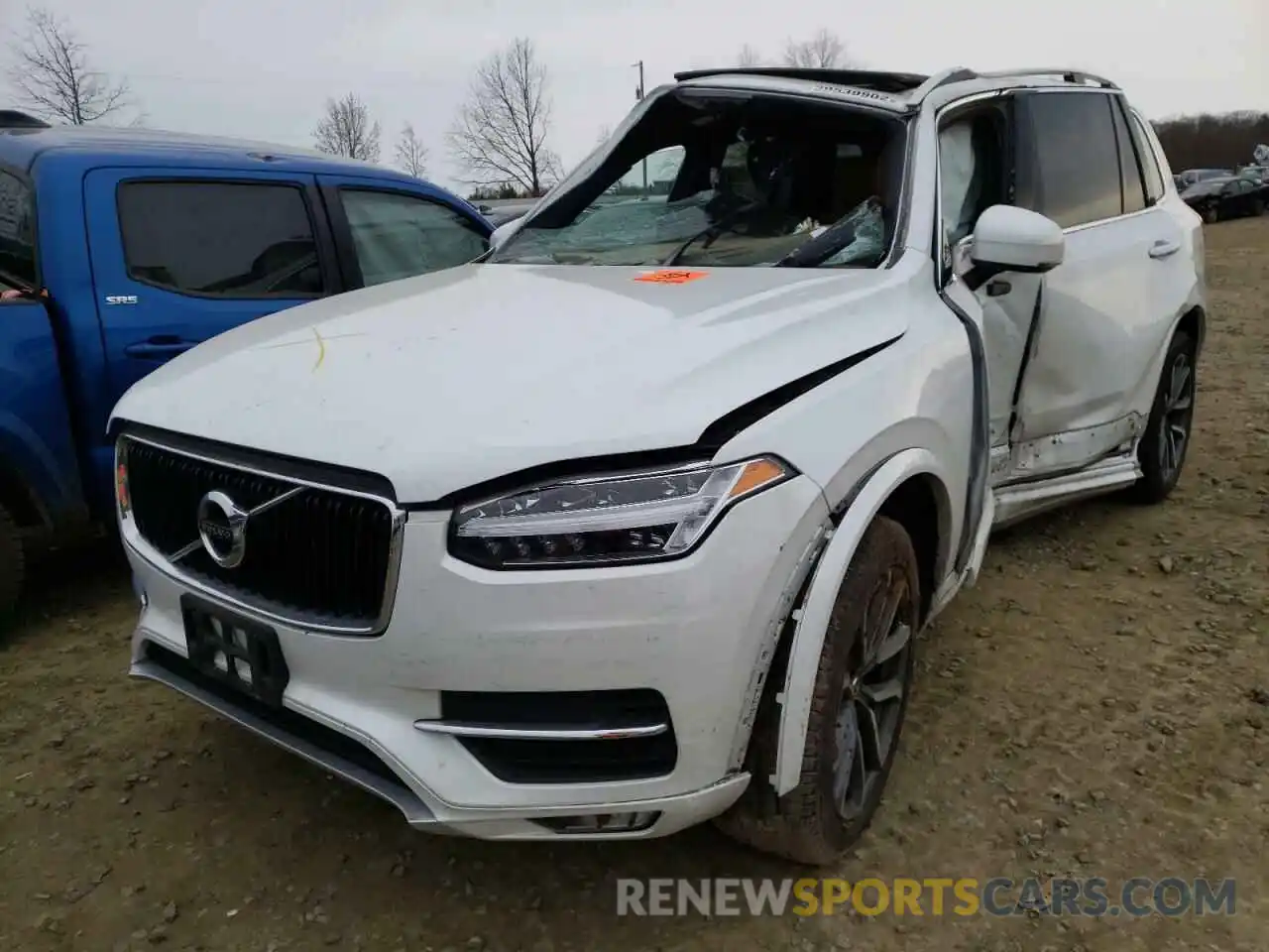 2 Фотография поврежденного автомобиля YV4A22PK8K1429821 VOLVO XC90 2019