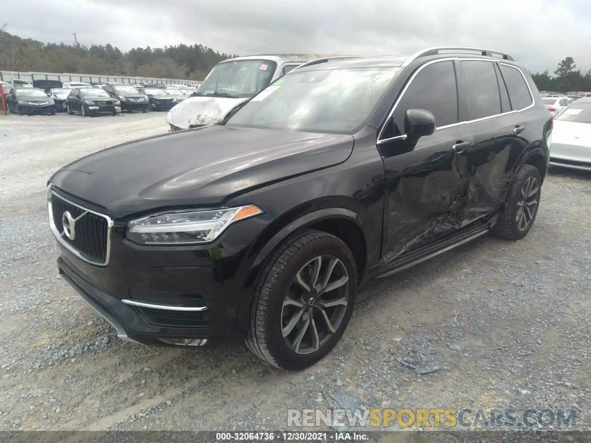 2 Фотография поврежденного автомобиля YV4A22PK8K1442018 VOLVO XC90 2019