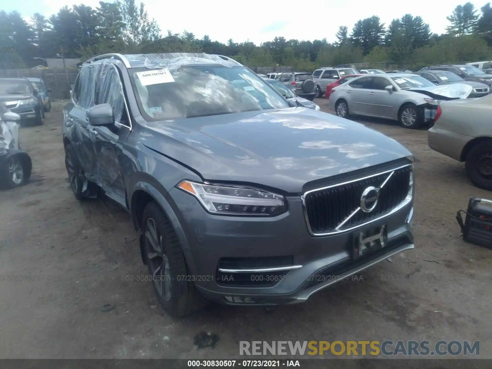 1 Photograph of a damaged car YV4A22PK8K1443329 VOLVO XC90 2019