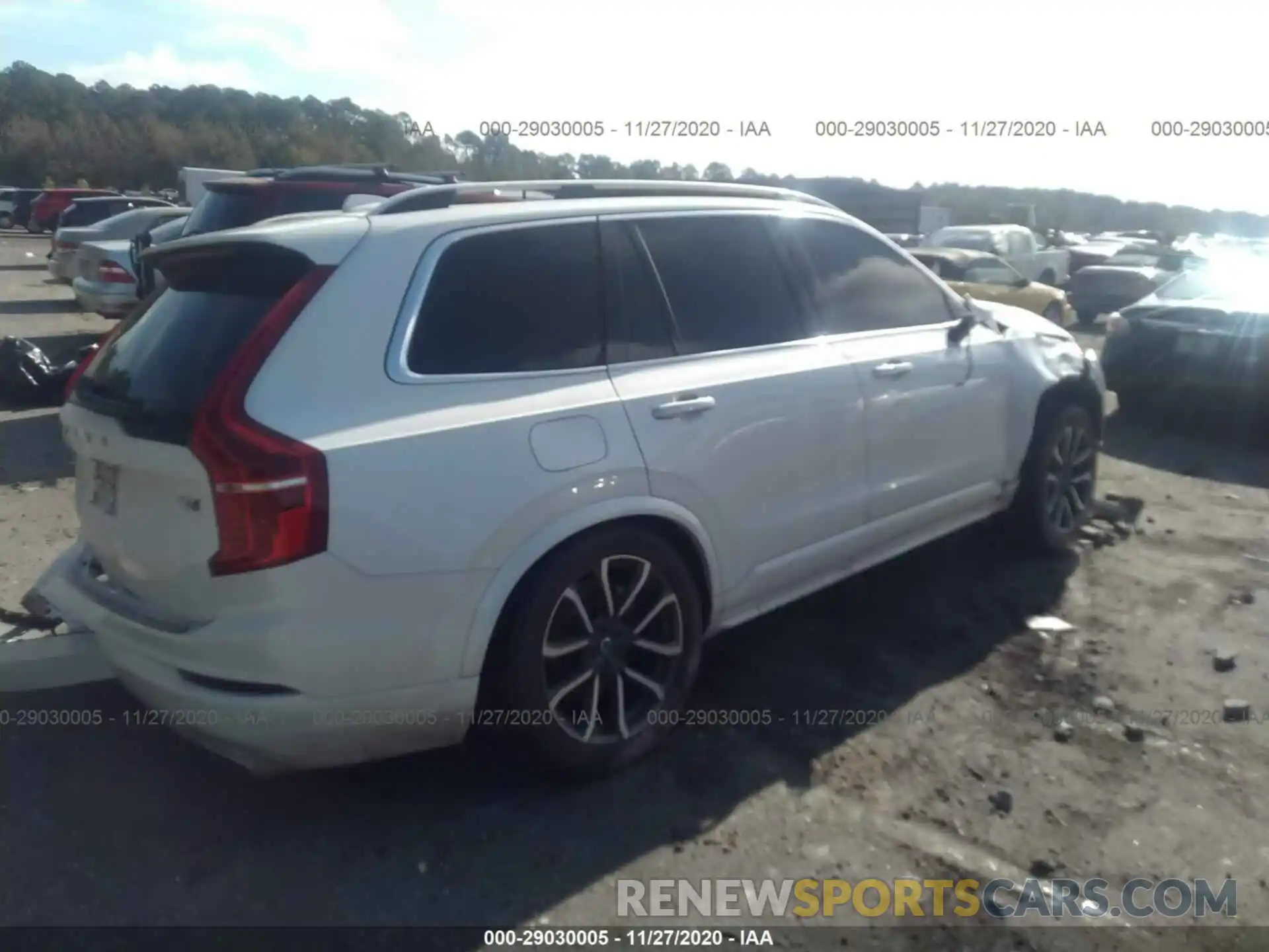 4 Фотография поврежденного автомобиля YV4A22PK8K1457716 VOLVO XC90 2019