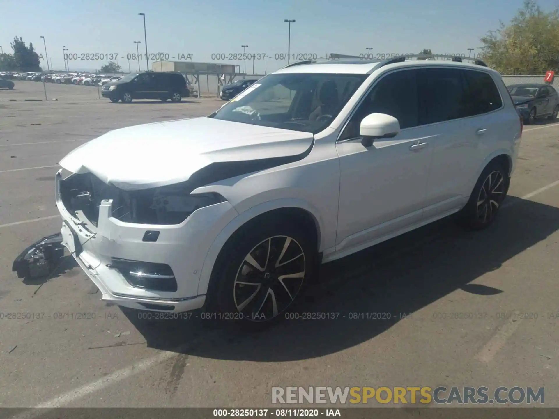 2 Photograph of a damaged car YV4A22PK8K1476606 VOLVO XC90 2019