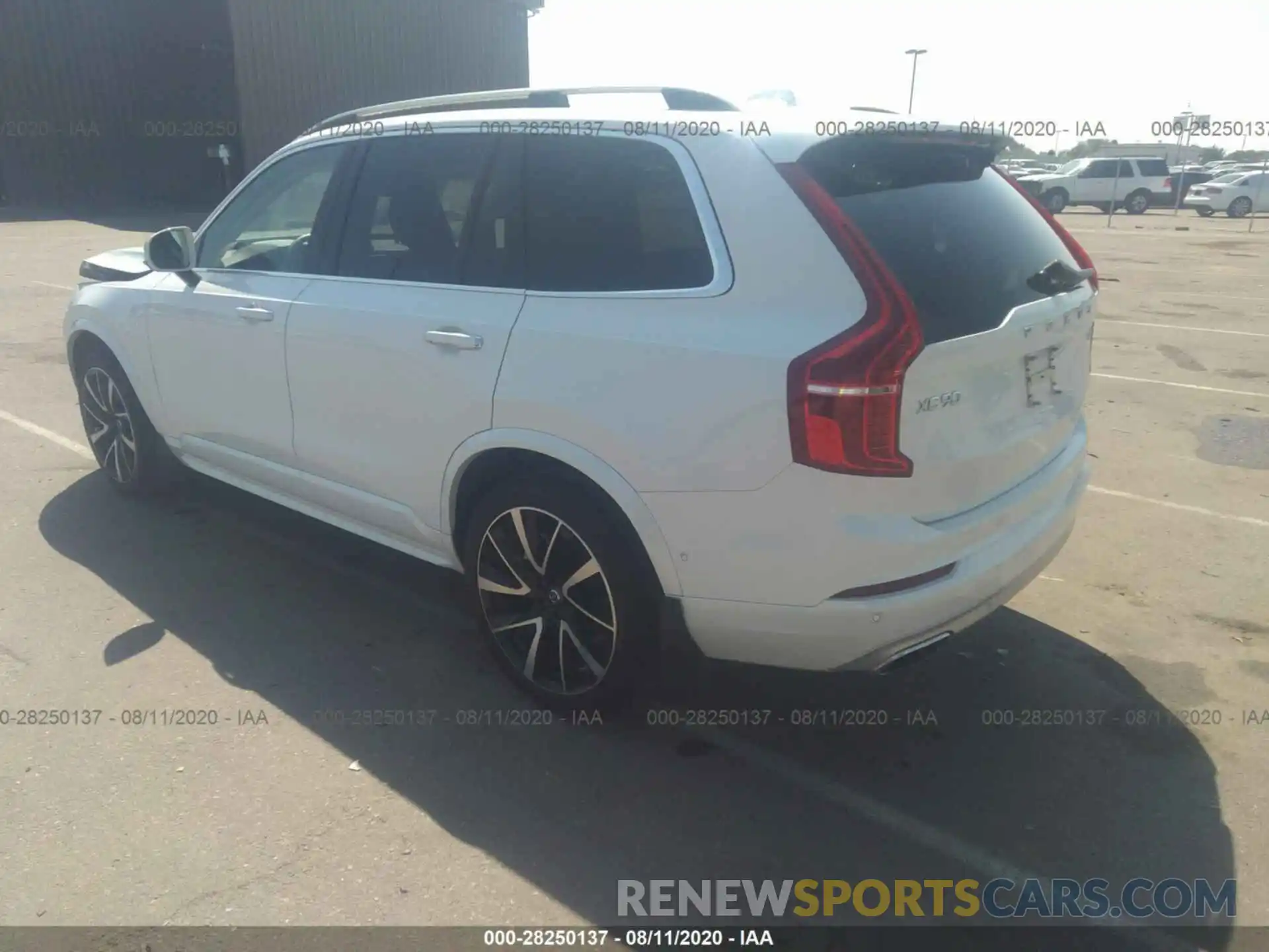 3 Photograph of a damaged car YV4A22PK8K1476606 VOLVO XC90 2019