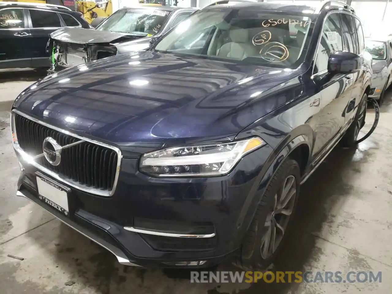 2 Фотография поврежденного автомобиля YV4A22PK8K1477304 VOLVO XC90 2019