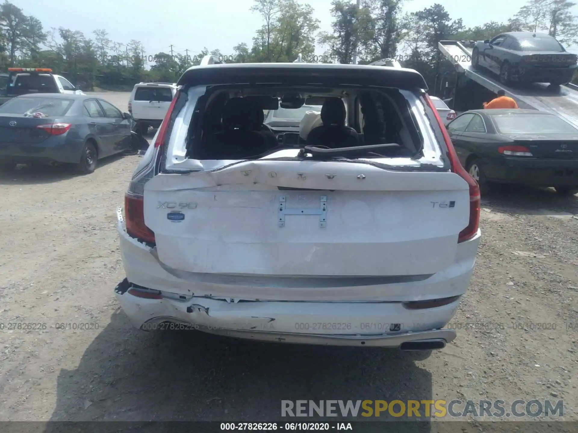 6 Photograph of a damaged car YV4A22PK8K1515422 VOLVO XC90 2019