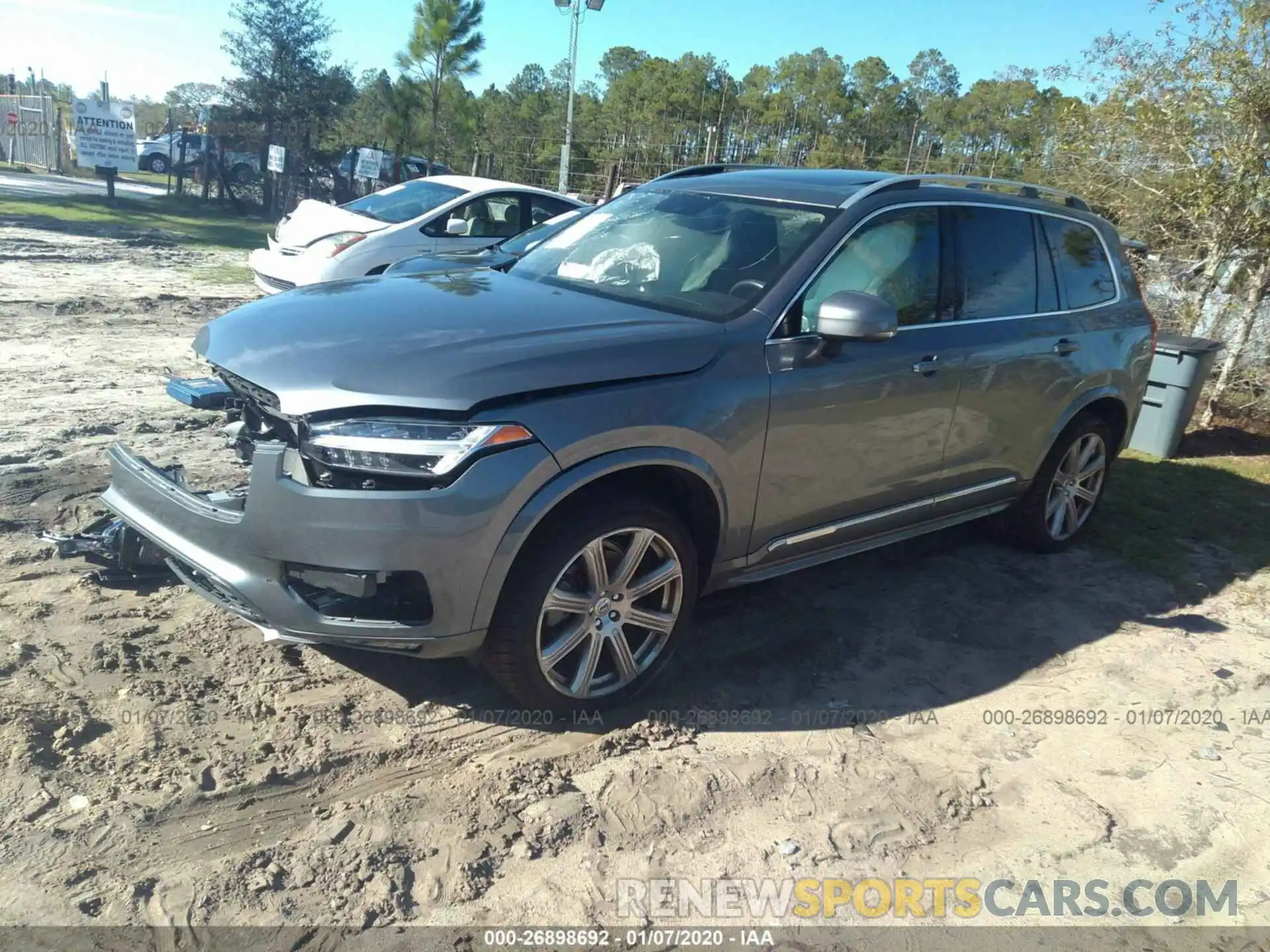 2 Photograph of a damaged car YV4A22PK9K1419198 VOLVO XC90 2019