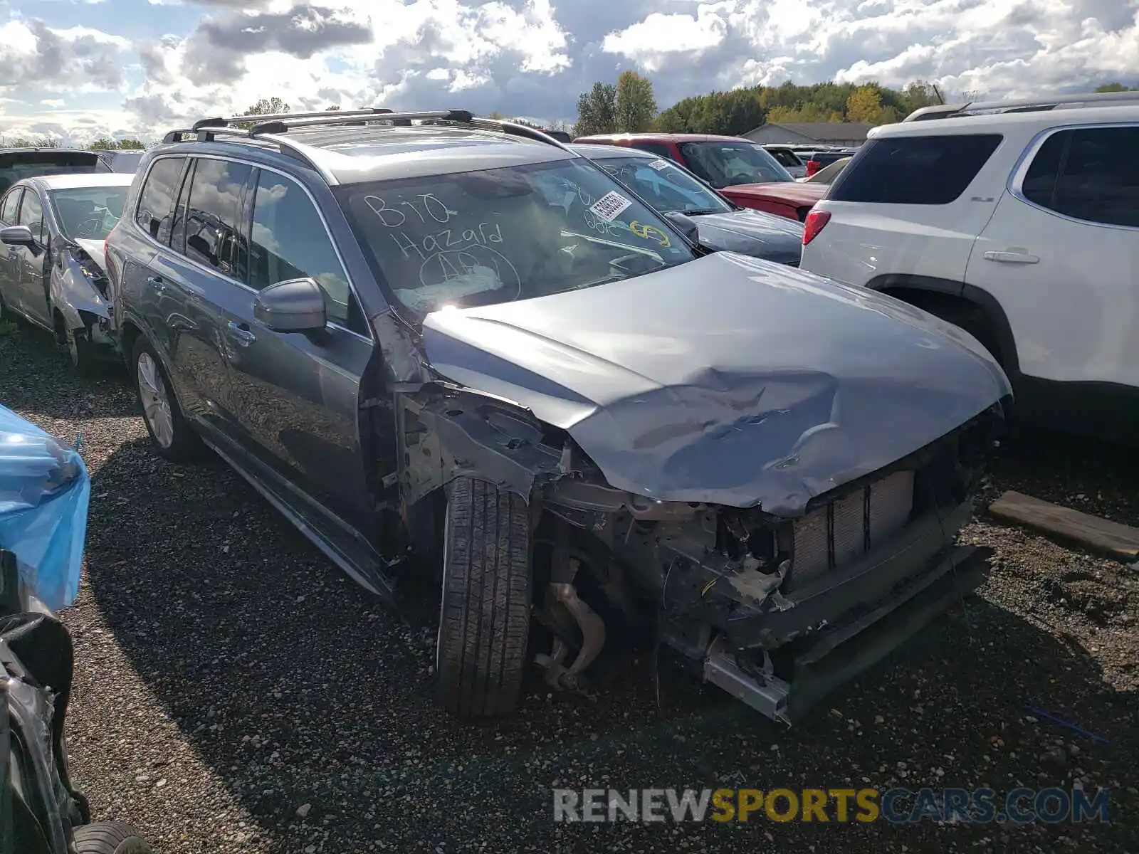 1 Photograph of a damaged car YV4A22PK9K1502386 VOLVO XC90 2019