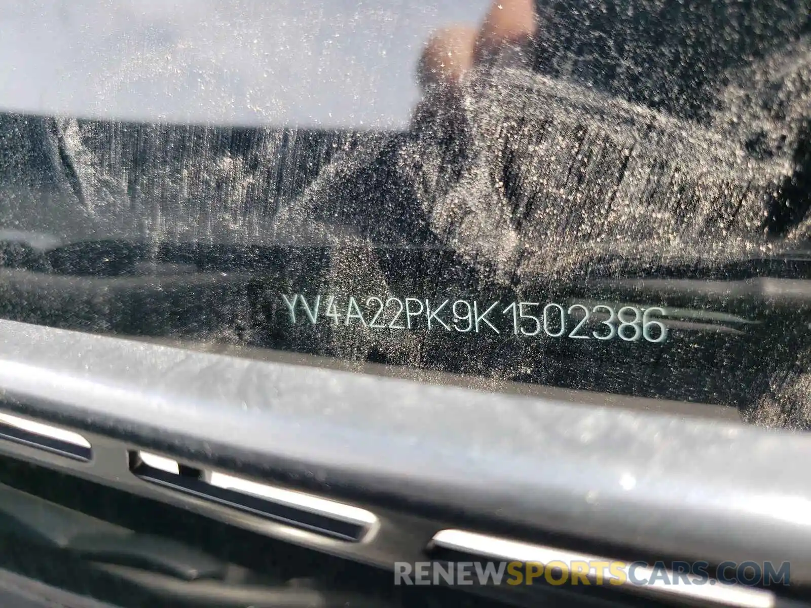 10 Photograph of a damaged car YV4A22PK9K1502386 VOLVO XC90 2019